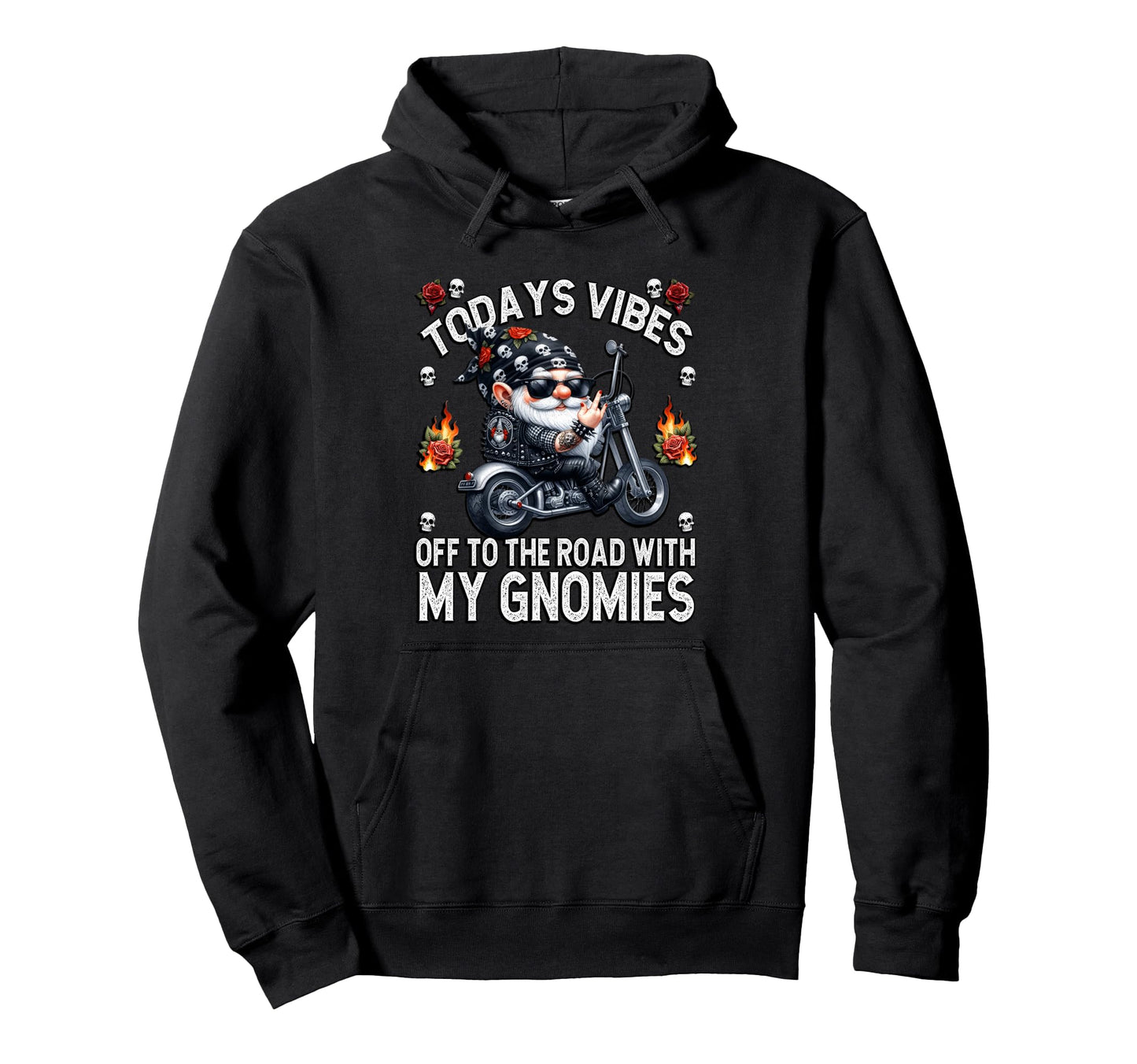 Funny Biker Dad Grandpa Motorcycle Hoodie - Custom Art Print for Adults - T-Shirt, Sweatshirt, Hoodie