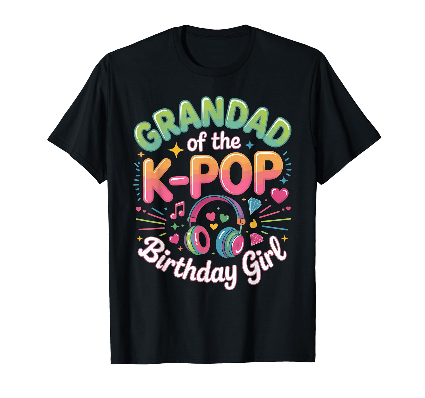 Korean Pop Outifit Kpop Granddad K T-Shirt - Minimalist Print for Adults - T-Shirt, Sweatshirt, Hoodie