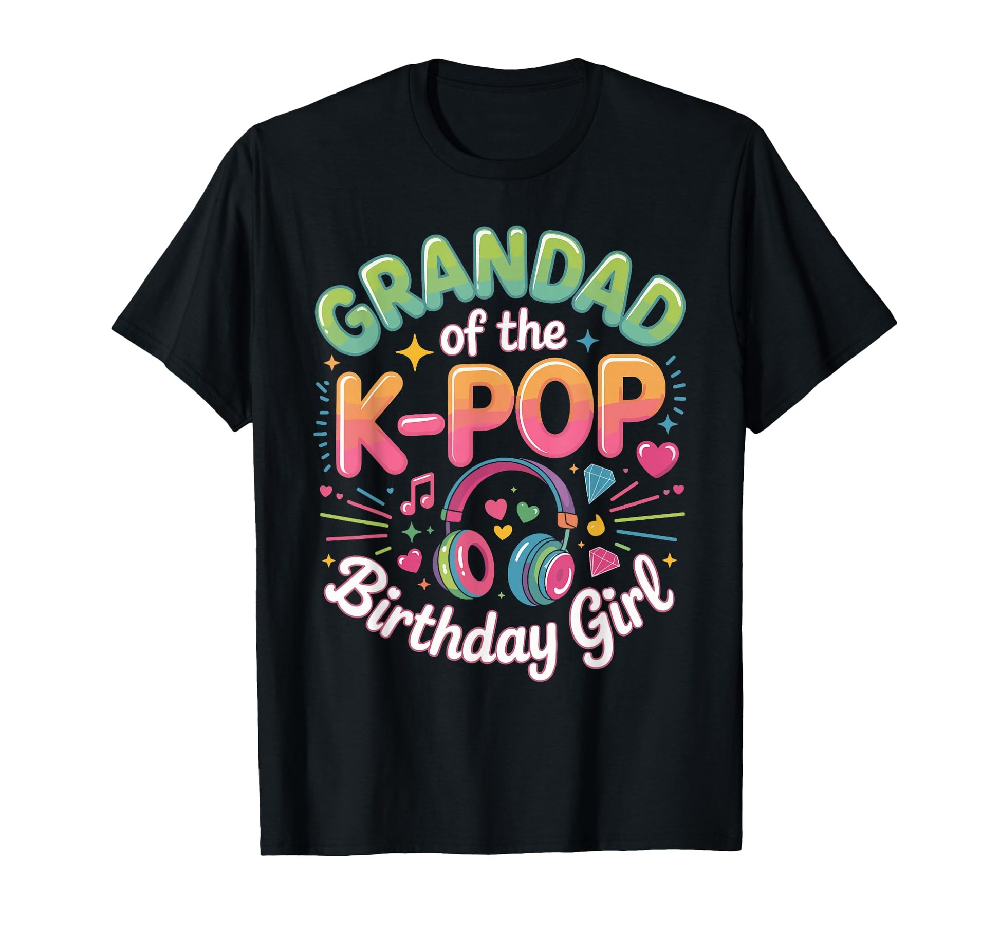 Korean Pop Outifit Kpop Granddad K T-Shirt - Minimalist Print for Adults - T-Shirt, Sweatshirt, Hoodie
