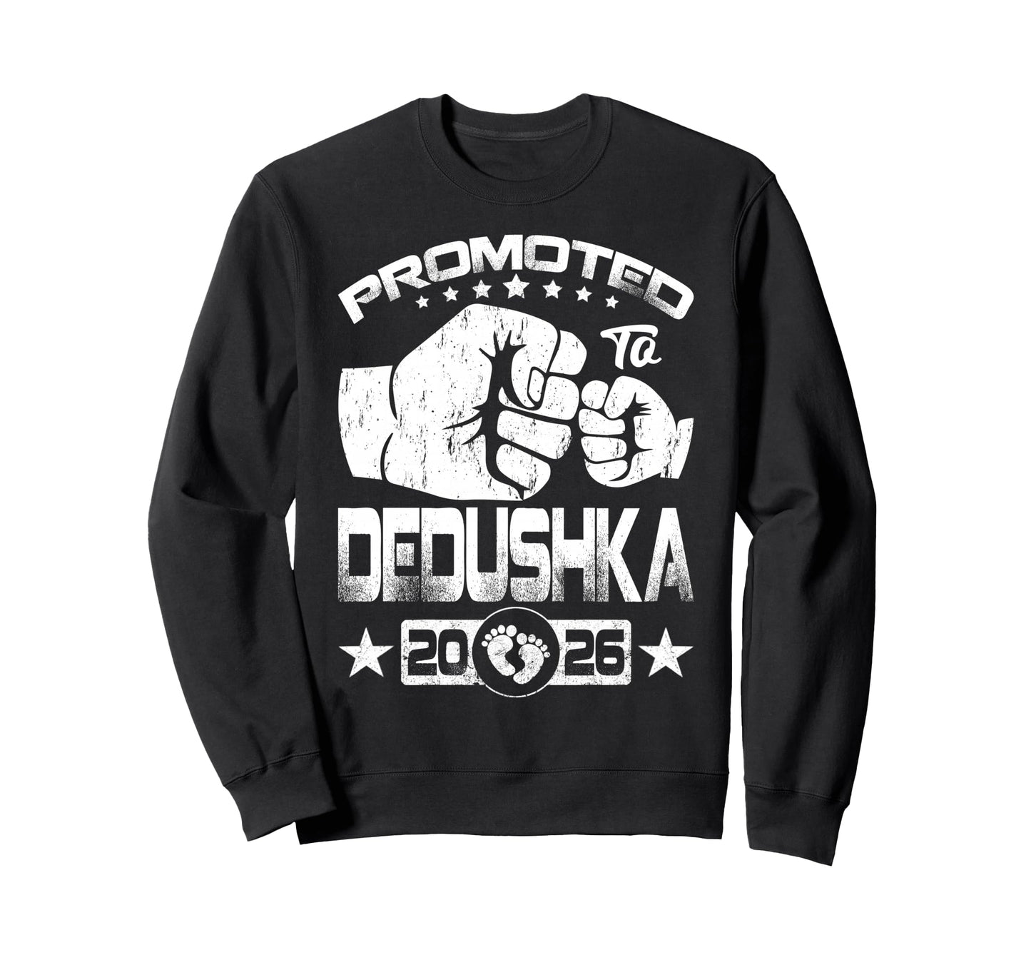Promoted To Dedushka Est 2026 Sweatshirt - Fun Novelty Design Unisex - T-Shirt, Sweatshirt, Hoodie