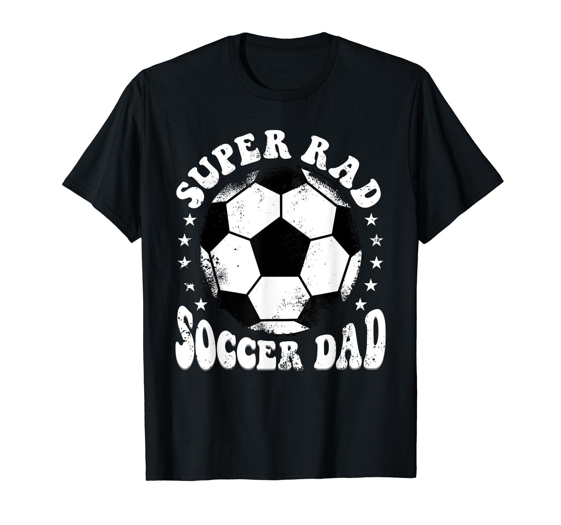 Super Rad Soccer Dad T-Shirt - Minimalist Print Unisex - T-Shirt, Sweatshirt, Hoodie