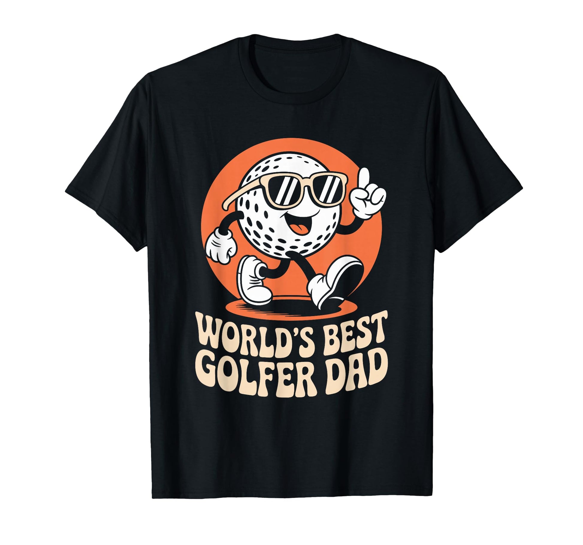 Worlds Best Golfer Dad Golfing And T-Shirt - Fun Novelty Design for Adults - T-Shirt, Sweatshirt, Hoodie