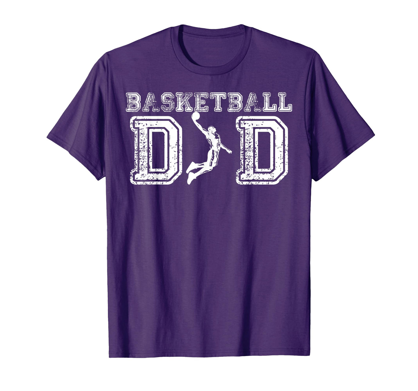 Basketball Dad Fathers Day Gift Daddy T-Shirt - Custom Art Print Unisex - T-Shirt, Sweatshirt, Hoodie