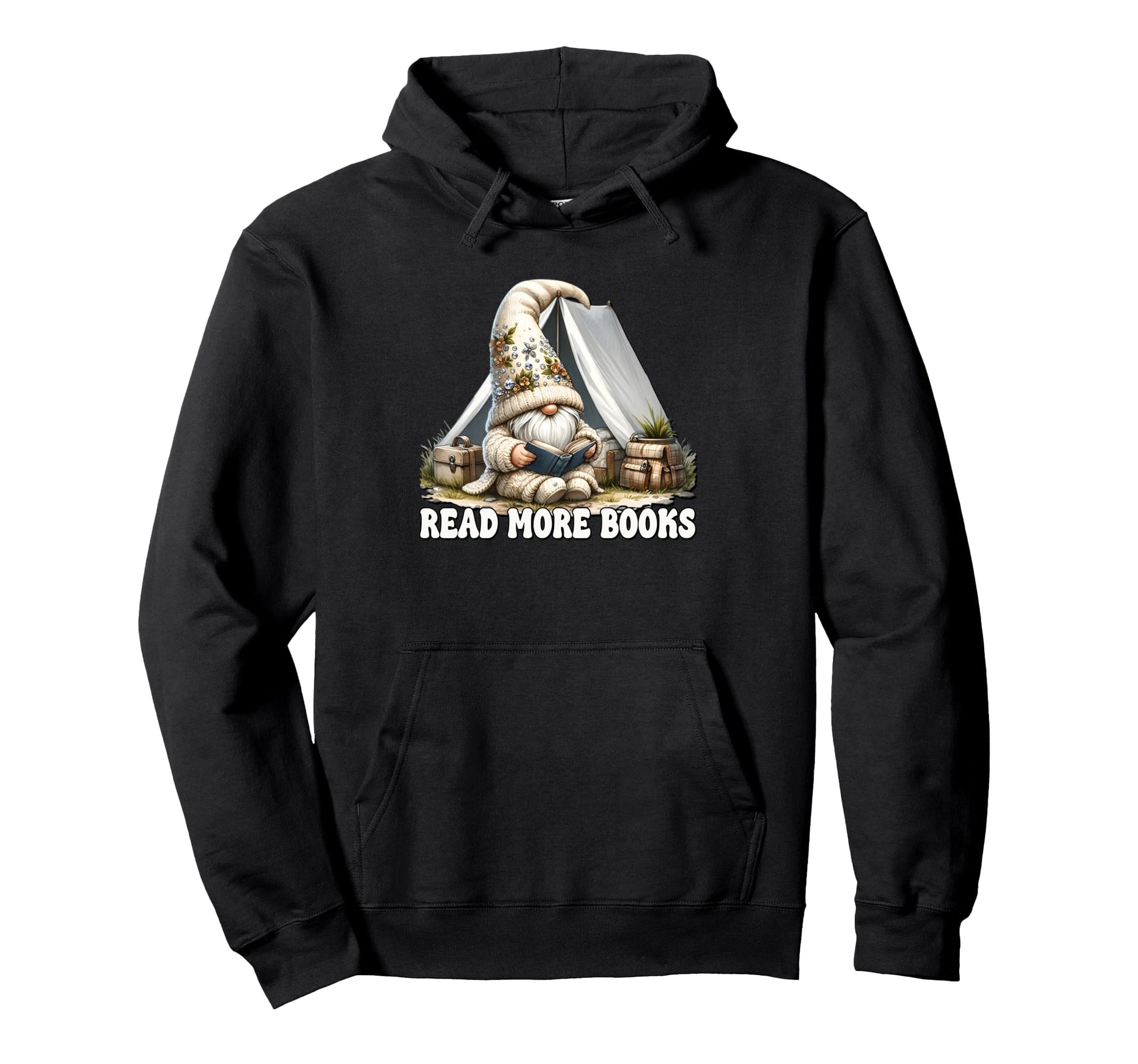 Camping Dad Gnome Retired Teacher Mom Hoodie - Novelty Apparel Men Women - T-Shirt, Sweatshirt, Hoodie