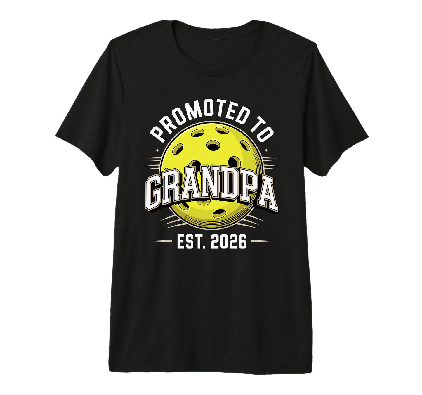 Mens Promoted To Grandpa Est 2026 T-Shirt - Unique Graphic for Adults - T-Shirt, Sweatshirt, Hoodie