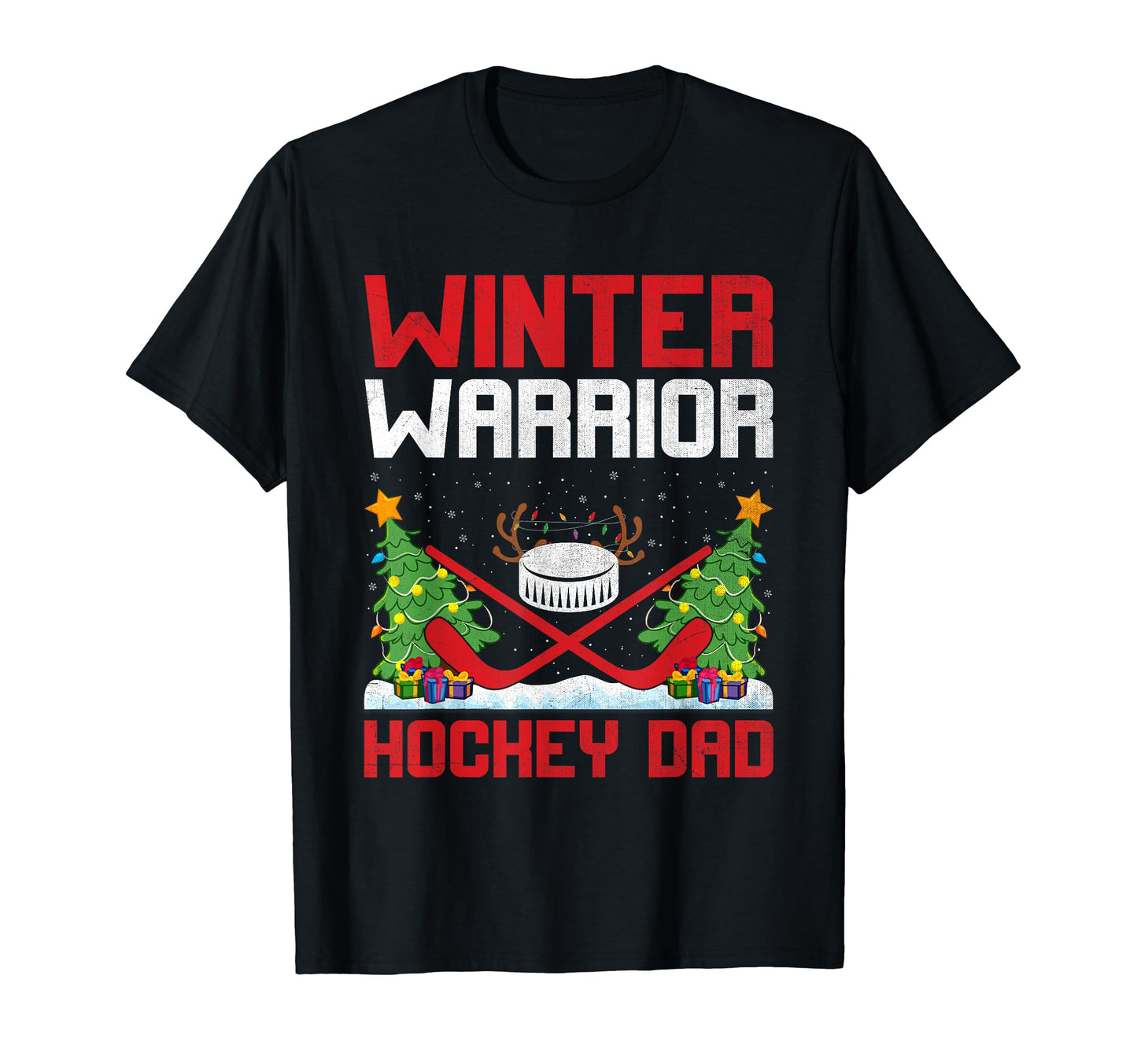 Ice Hockey Dad Player Pucking Coach T-Shirt - Aesthetic Graphic Men Women - T-Shirt, Sweatshirt, Hoodie