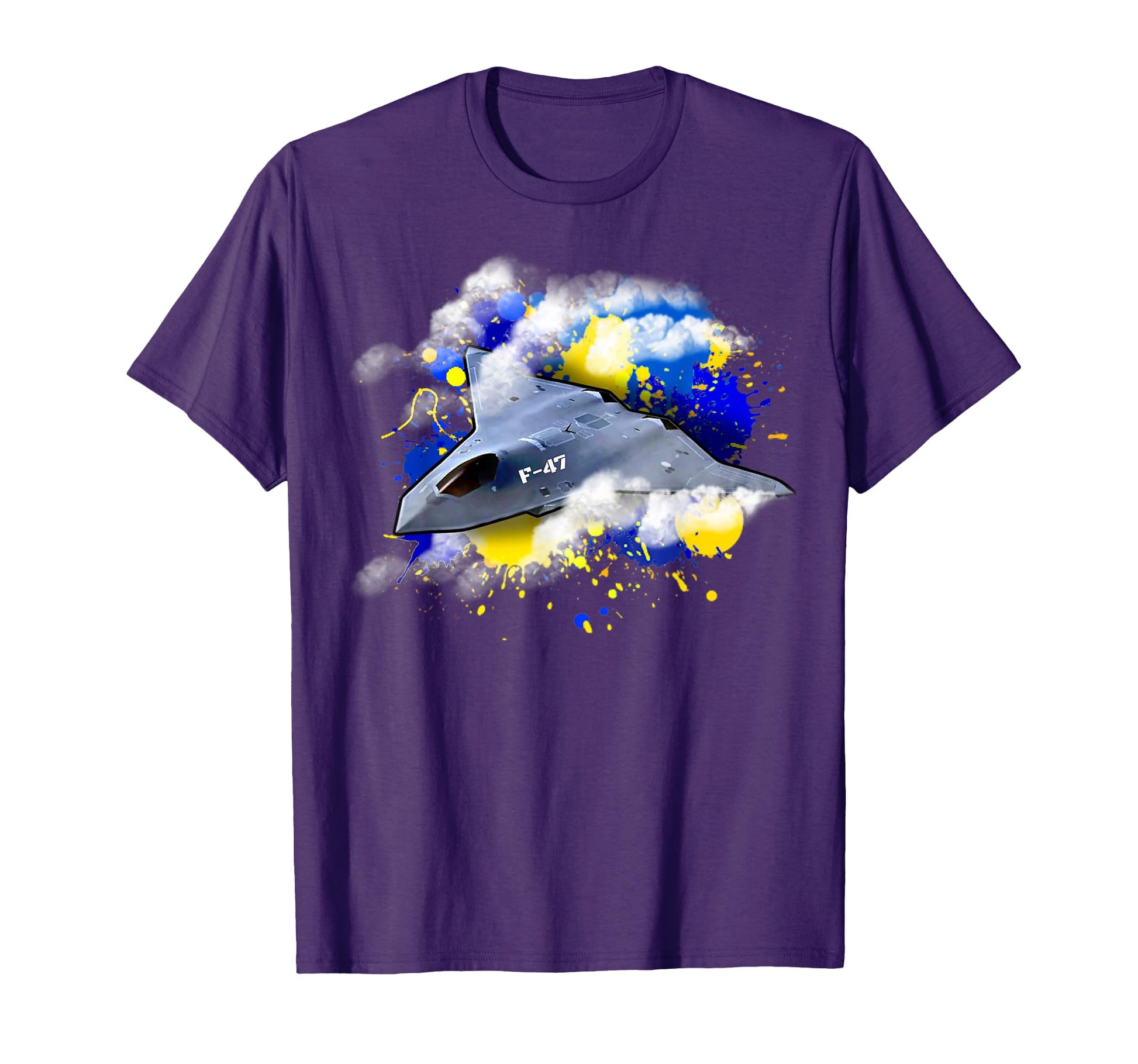 F 47 Next Generation Fighter Jet Aviation T-Shirt - Graphic Print Unisex - T-Shirt, Sweatshirt, Hoodie