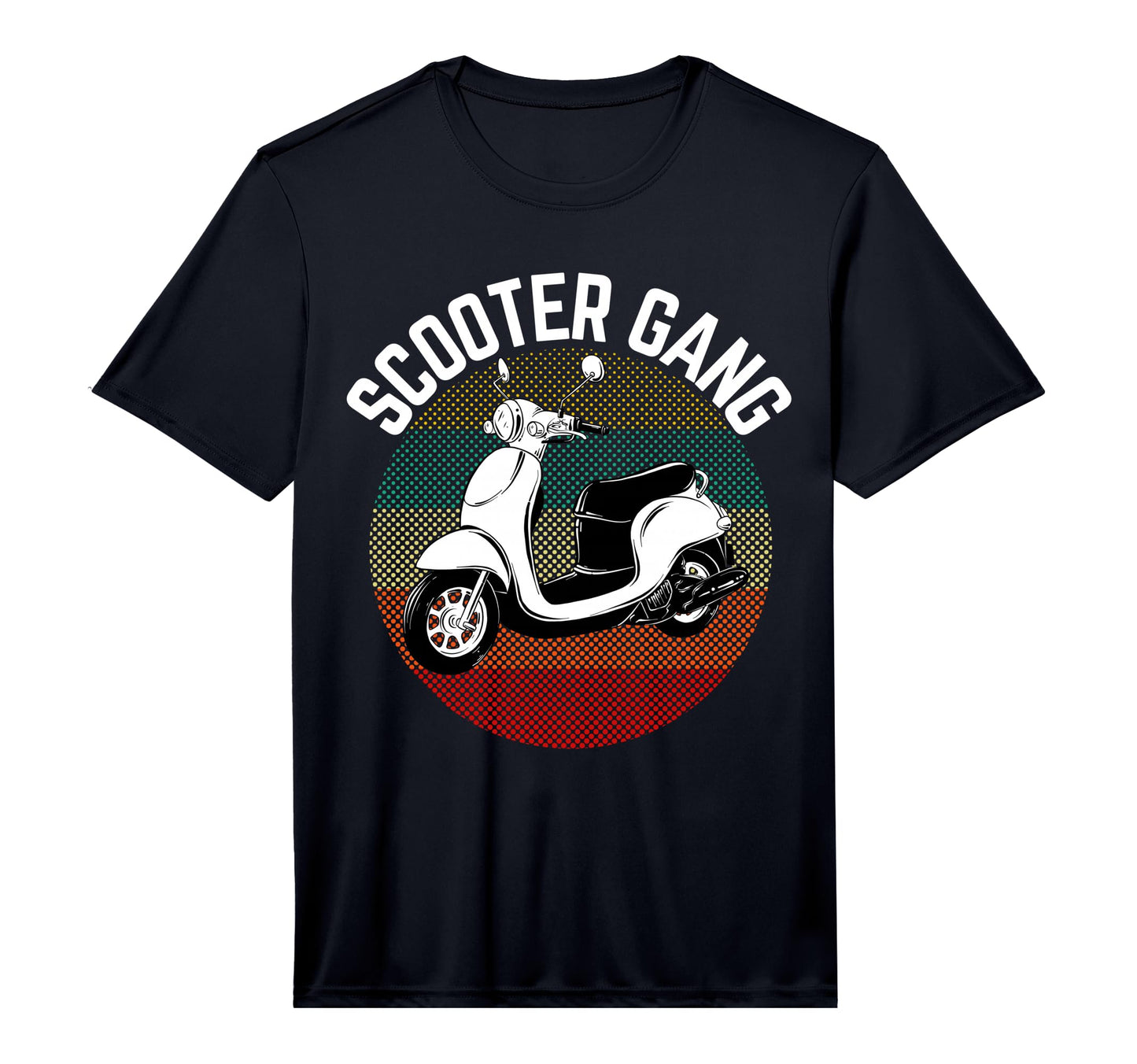 Scooter Gang Moped Motorcycle Gear T-Shirt - Aesthetic Graphic for Adults - T-Shirt, Sweatshirt, Hoodie