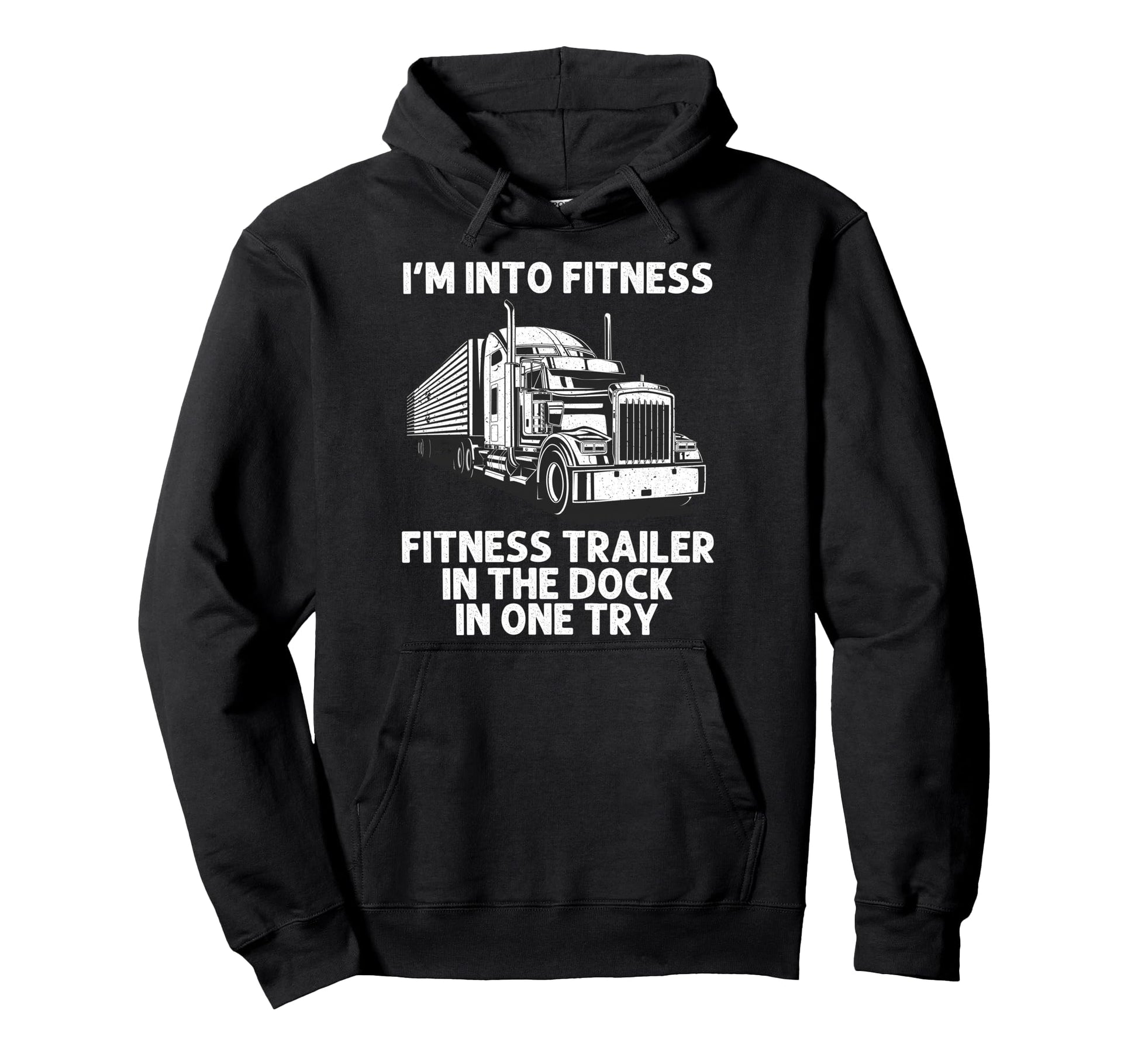 Best Truck Driver Art Dad Trucking Cdl Hoodie - Minimalist Print Unisex - T-Shirt, Sweatshirt, Hoodie