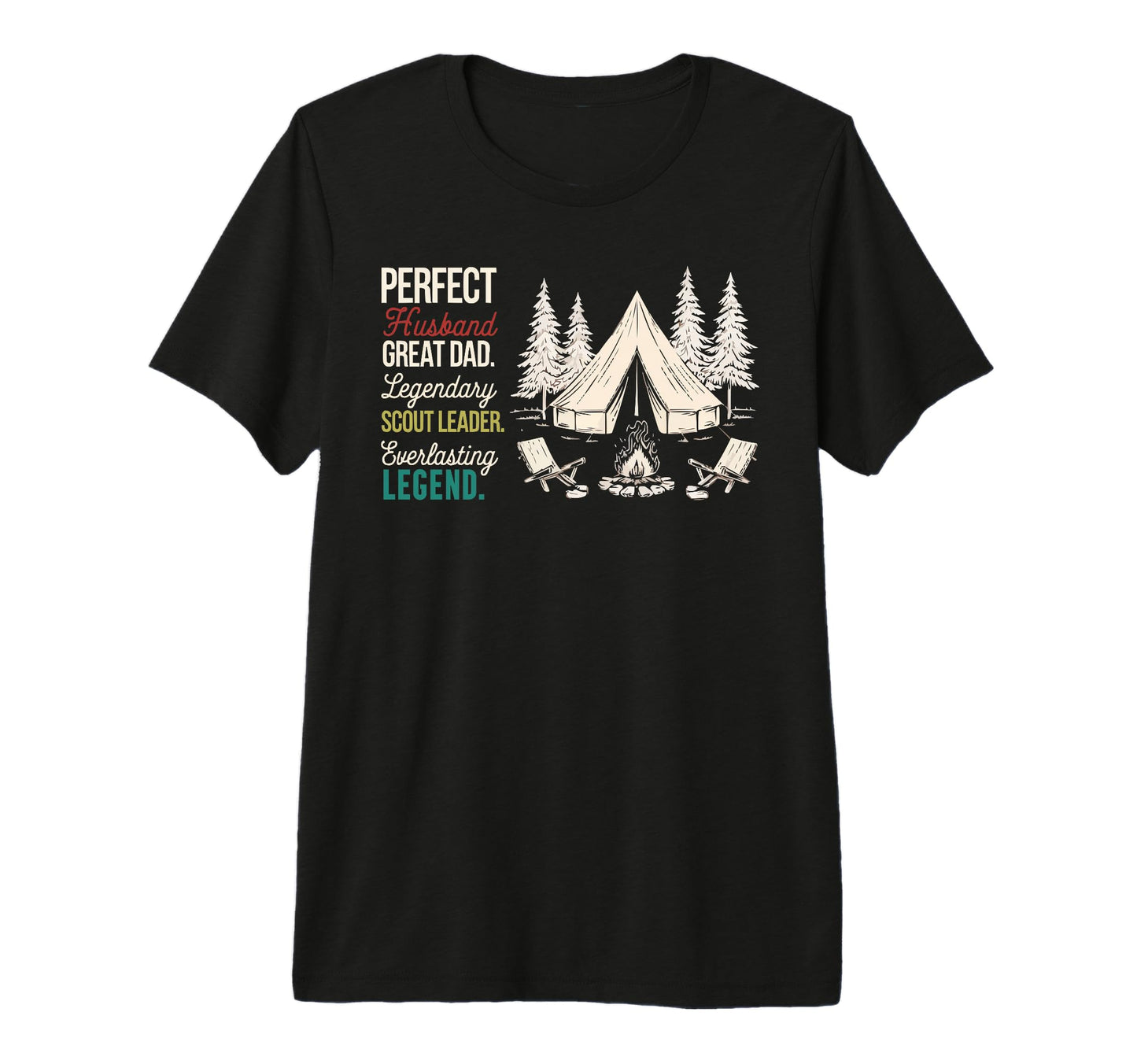 Mens Scout Leader Dad Scouting T-Shirt - Casual Everyday Wear Men Women - T-Shirt, Sweatshirt, Hoodie