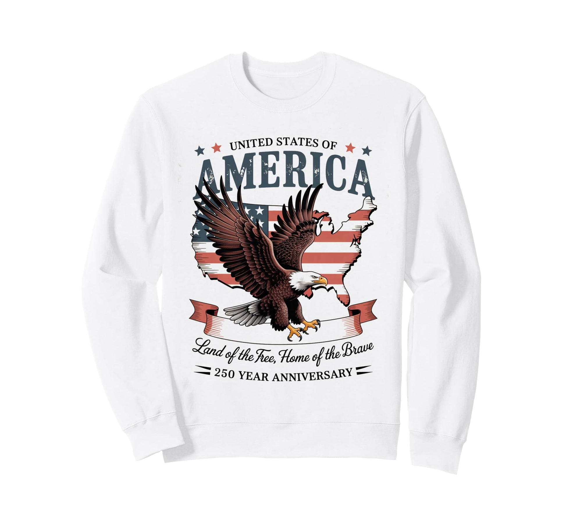 Mens American Flag Him 4Th July Sweatshirt - Trendy Graphic Unisex - T-Shirt, Sweatshirt, Hoodie