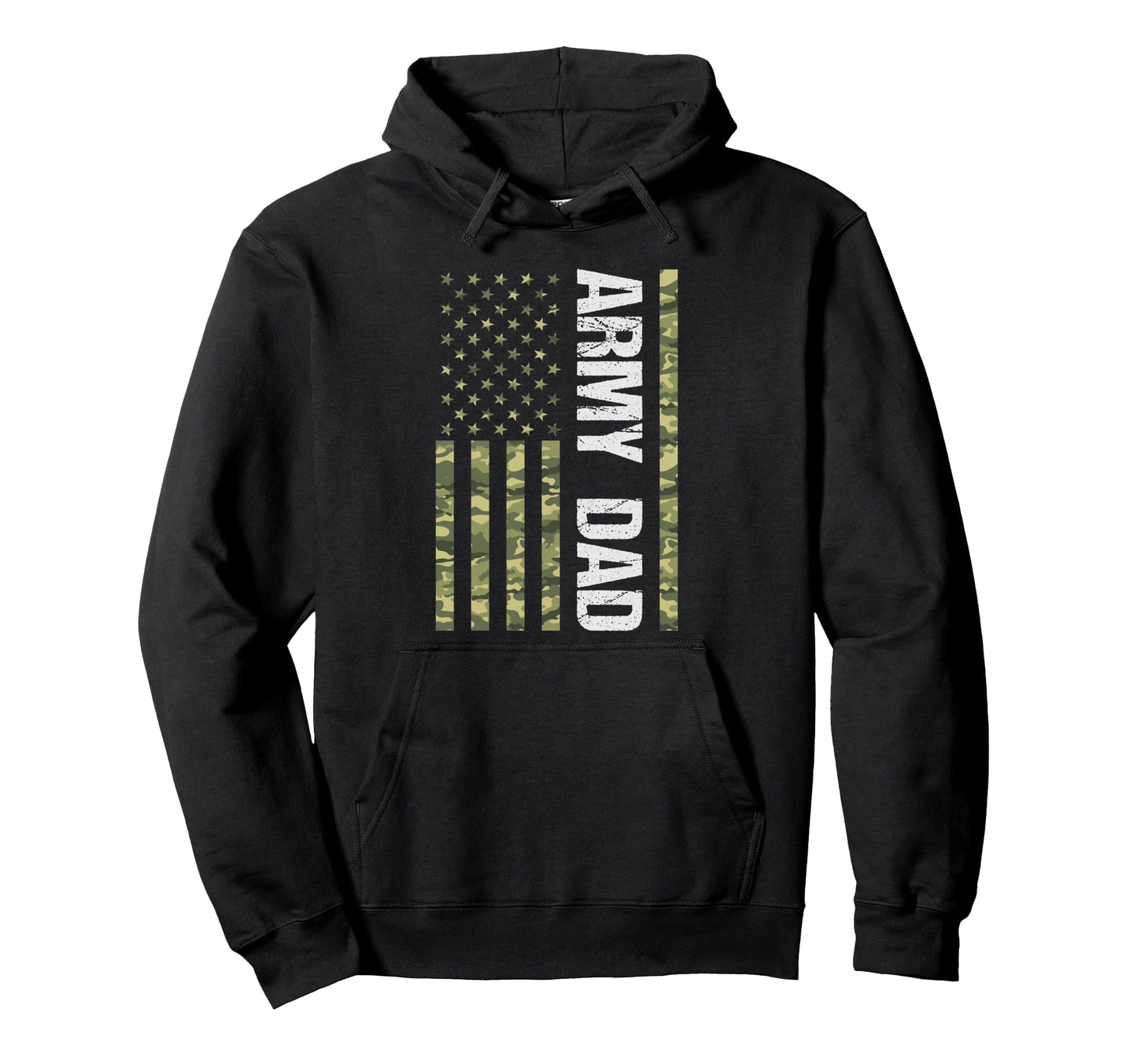Proud Army Dad American Flag Gifts Hoodie - Streetwear Style Men Women - T-Shirt, Sweatshirt, Hoodie