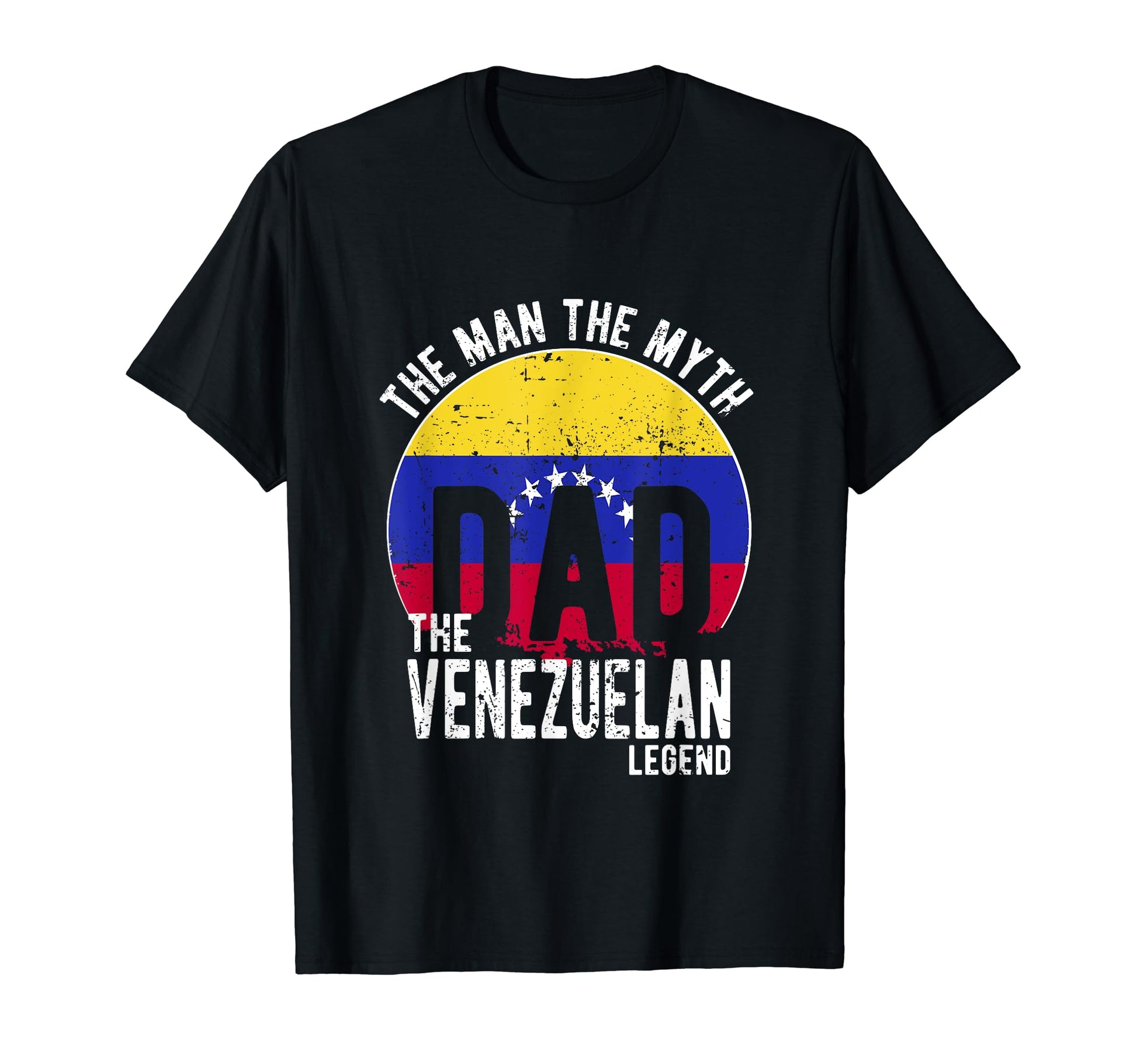 Myth Venezuelan Legend Dad Venezuelan T-Shirt - Minimalist Print Men Women - T-Shirt, Sweatshirt, Hoodie