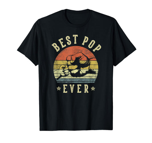 Best Pop Ever Fist Bump Pop T-Shirt - Fun Novelty Design Men Women - T-Shirt, Sweatshirt, Hoodie