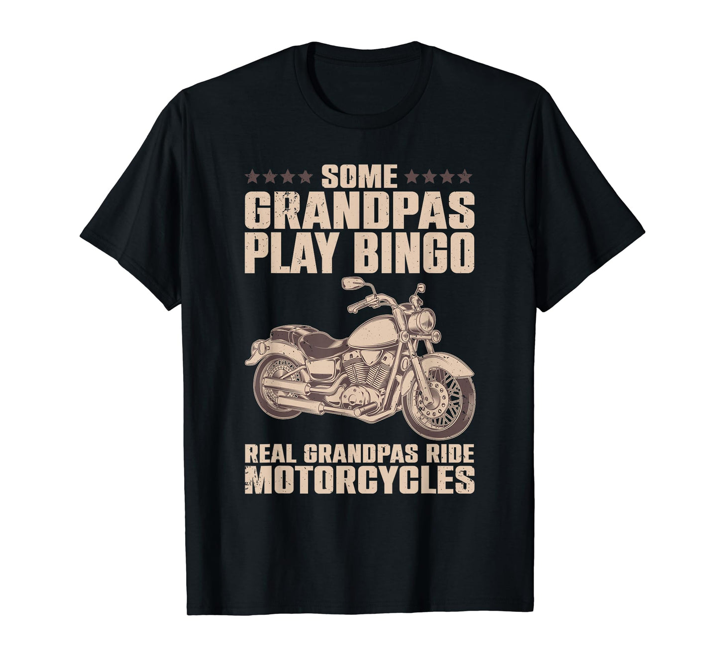 Funny Motorcycle Grandpa Dad T-Shirt - Minimalist Print for Adults - T-Shirt, Sweatshirt, Hoodie