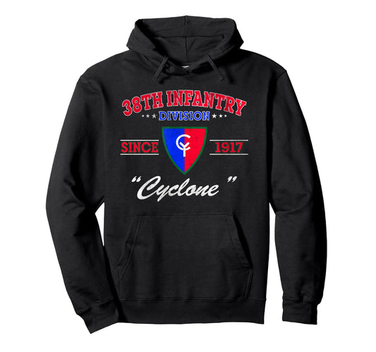 38Th Infantry Division Veteran Military Hoodie - Trendy Graphic Unisex - T-Shirt, Sweatshirt, Hoodie