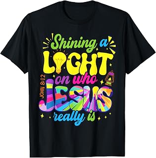 Illumination Station Shining A Light On Who Jesus Really is T-Shirt Unisex T-shirt, Sweatshirt, Hoodie, Long Sleeve Tee - T-Shirt, Sweatshirt, Hoodie