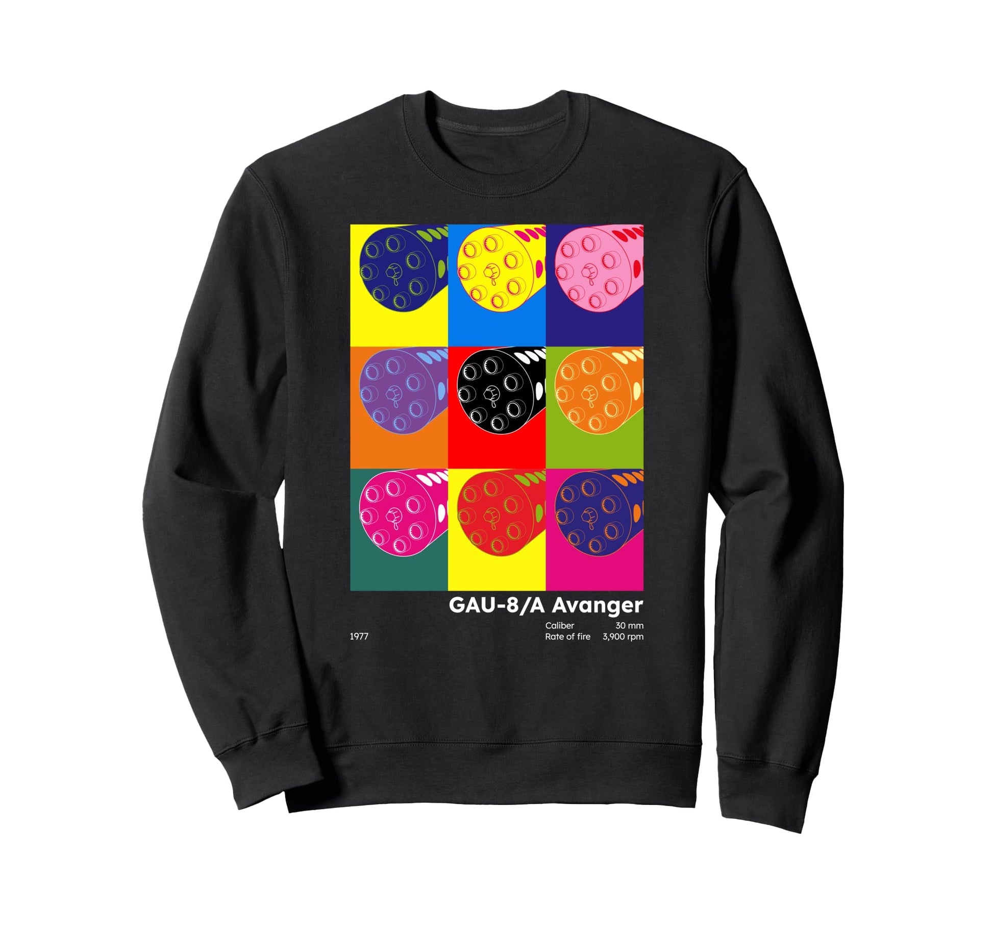 Gau 8 Avanger Gatling Gun A10 Sweatshirt - Streetwear Style Men Women - T-Shirt, Sweatshirt, Hoodie