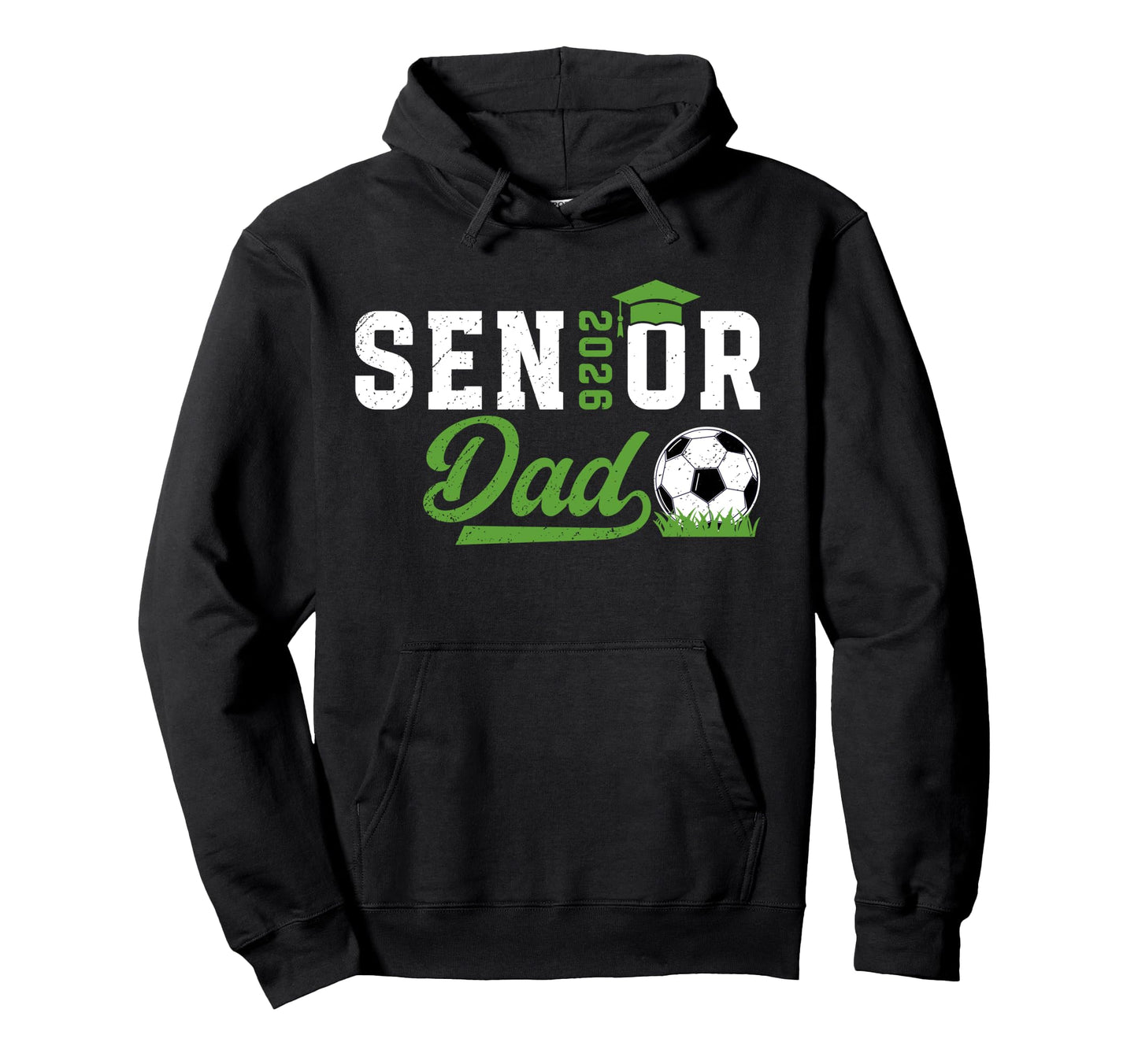 Soccer Senior Dad Senior Soccer Player Dad Hoodie - Novelty Apparel Unisex - T-Shirt, Sweatshirt, Hoodie
