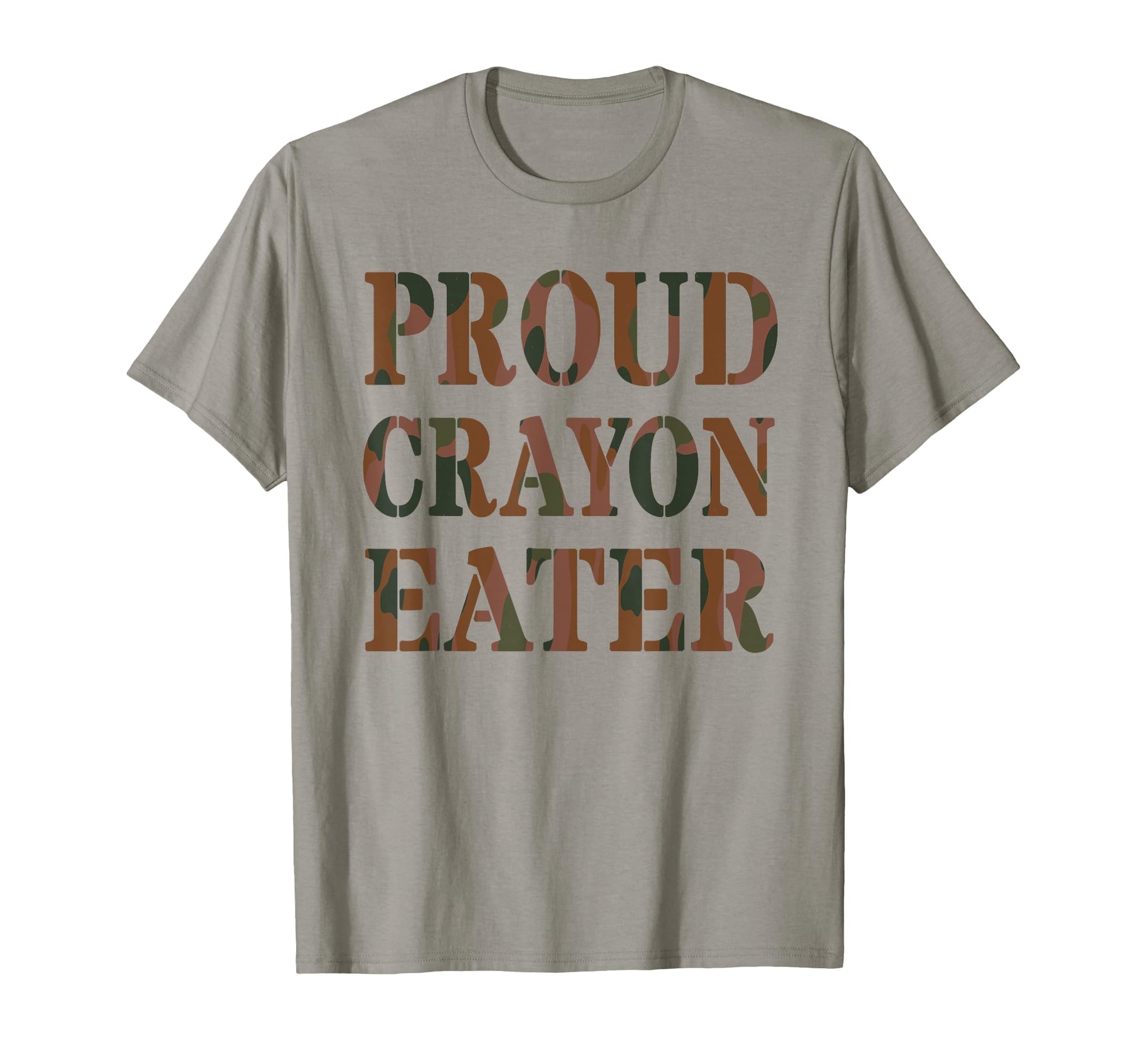 Daddy Proud Crayon Eater Veteran T-Shirt - Novelty Apparel for Adults - T-Shirt, Sweatshirt, Hoodie