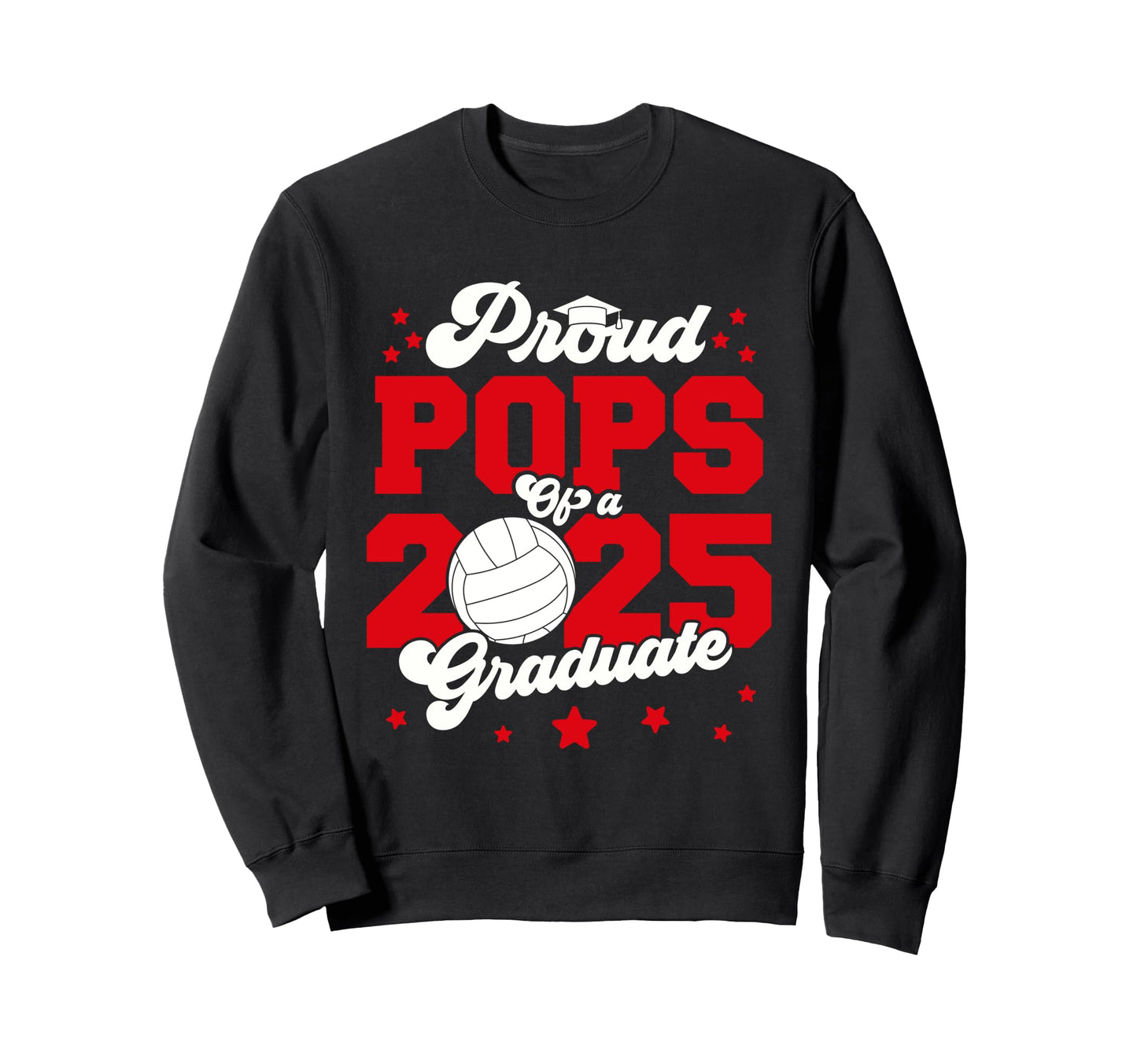 Pops 2025 Graduate Prom Squad Sweatshirt - Custom Art Print Men Women - T-Shirt, Sweatshirt, Hoodie