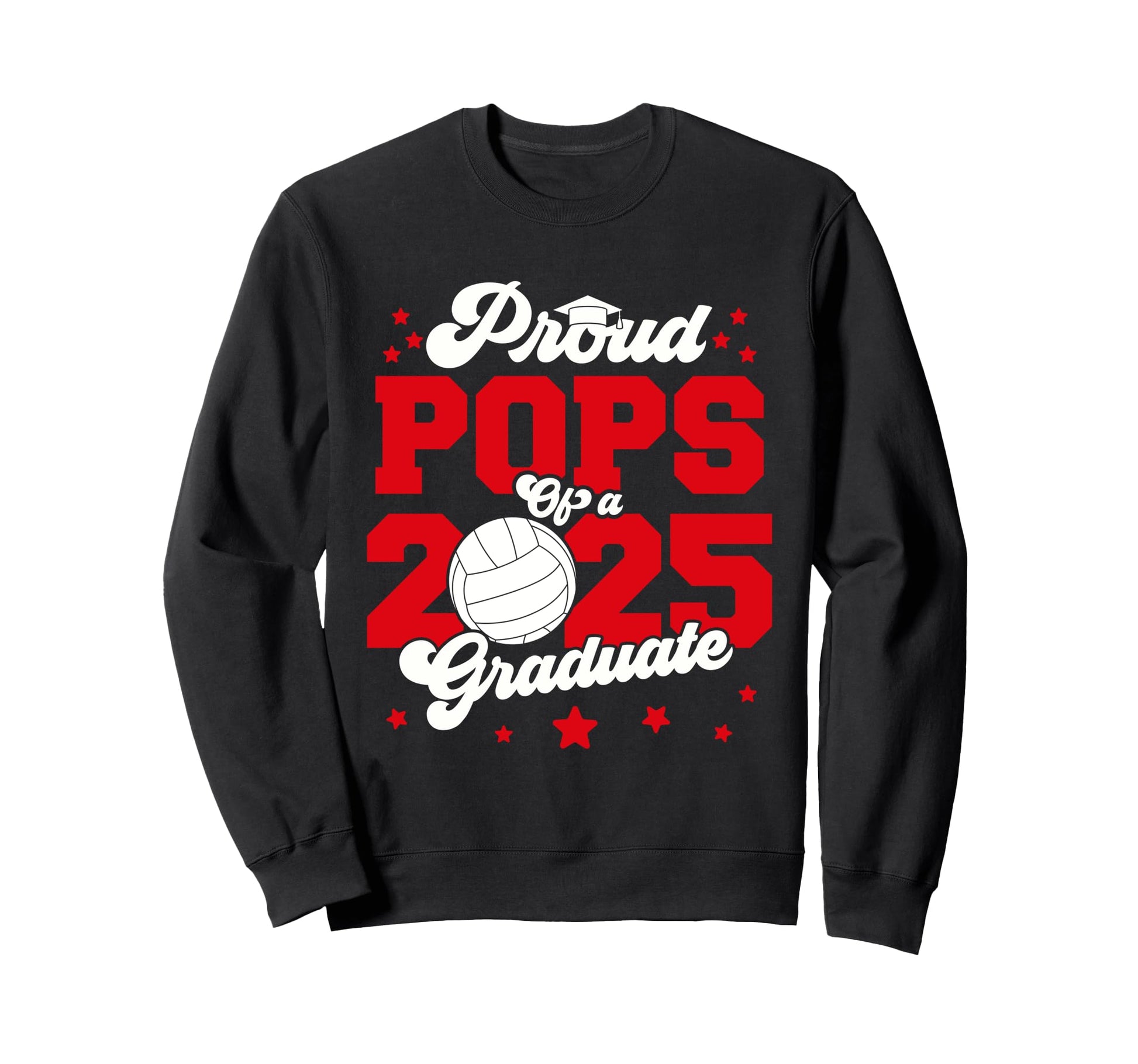 Pops 2025 Graduate Prom Squad Sweatshirt - Custom Art Print Men Women - T-Shirt, Sweatshirt, Hoodie