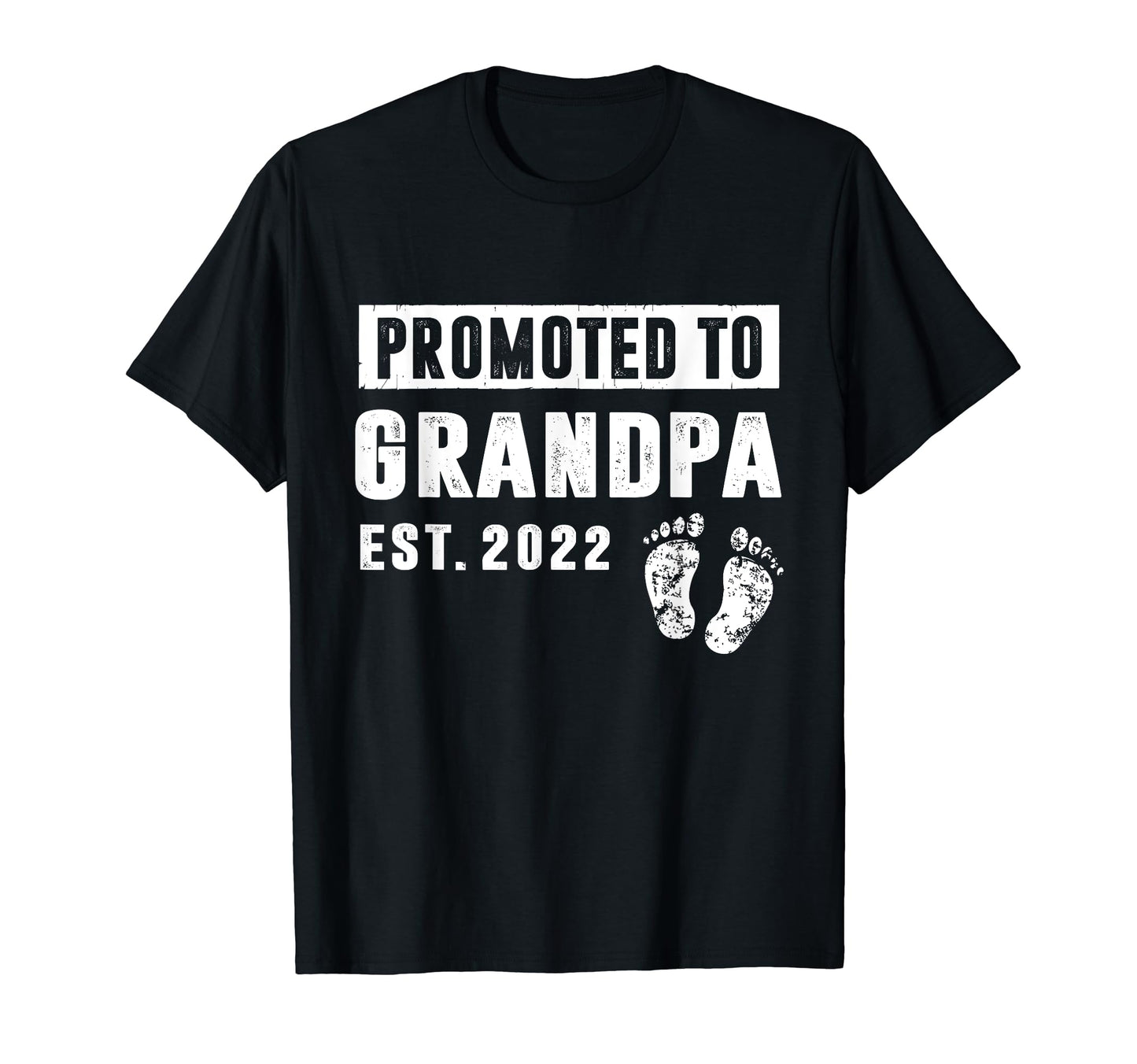 Promoted To Grandpa Est 2022 Pregnancy T-Shirt - Aesthetic Graphic Unisex - T-Shirt, Sweatshirt, Hoodie