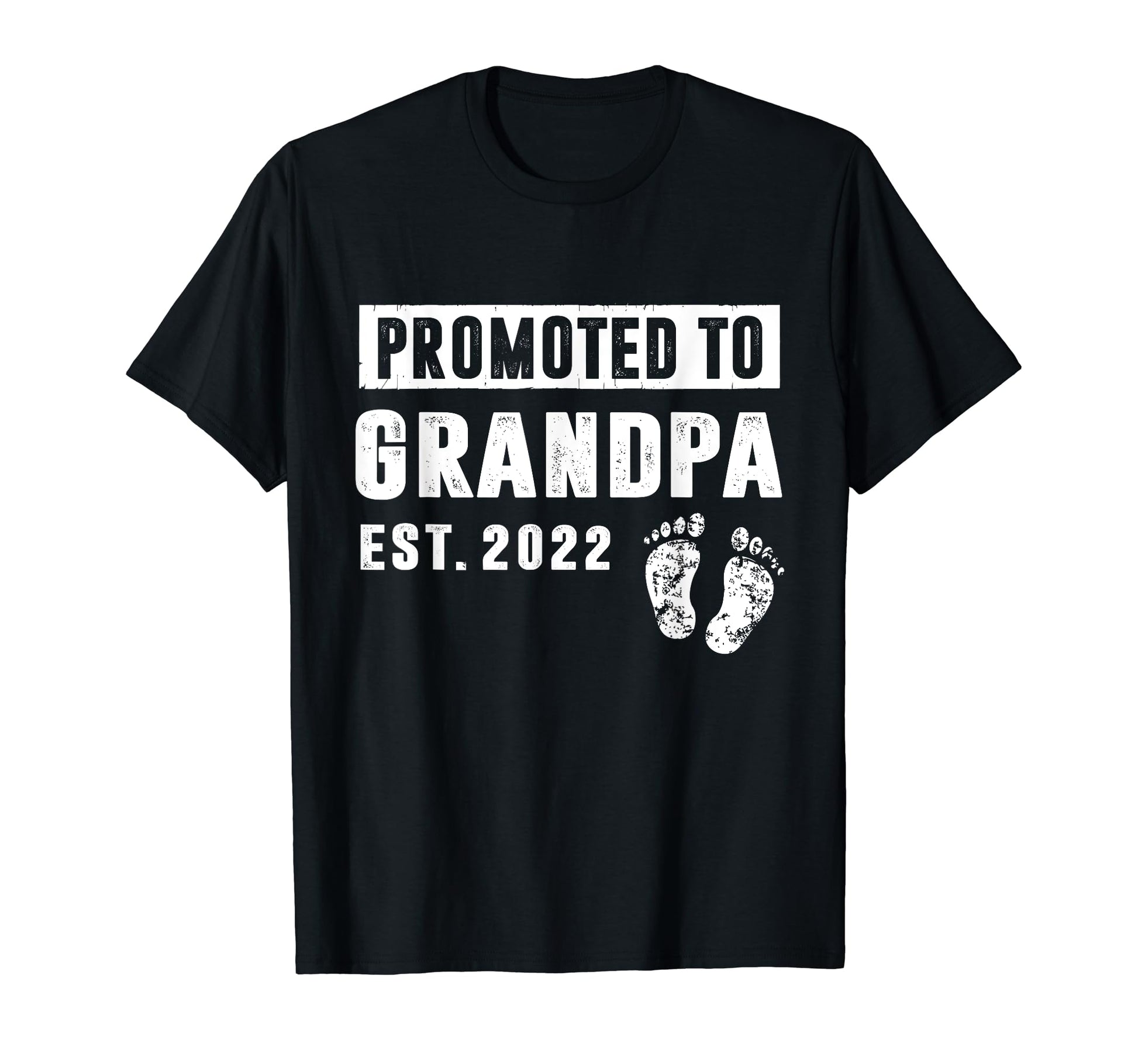 Promoted To Grandpa Est 2022 Pregnancy T-Shirt - Aesthetic Graphic Unisex - T-Shirt, Sweatshirt, Hoodie