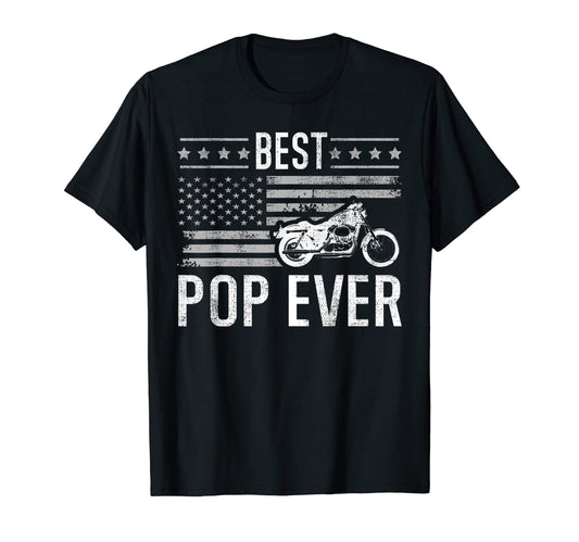 Best Pop Ever Motorcycle American T-Shirt - Streetwear Style Men Women - T-Shirt, Sweatshirt, Hoodie