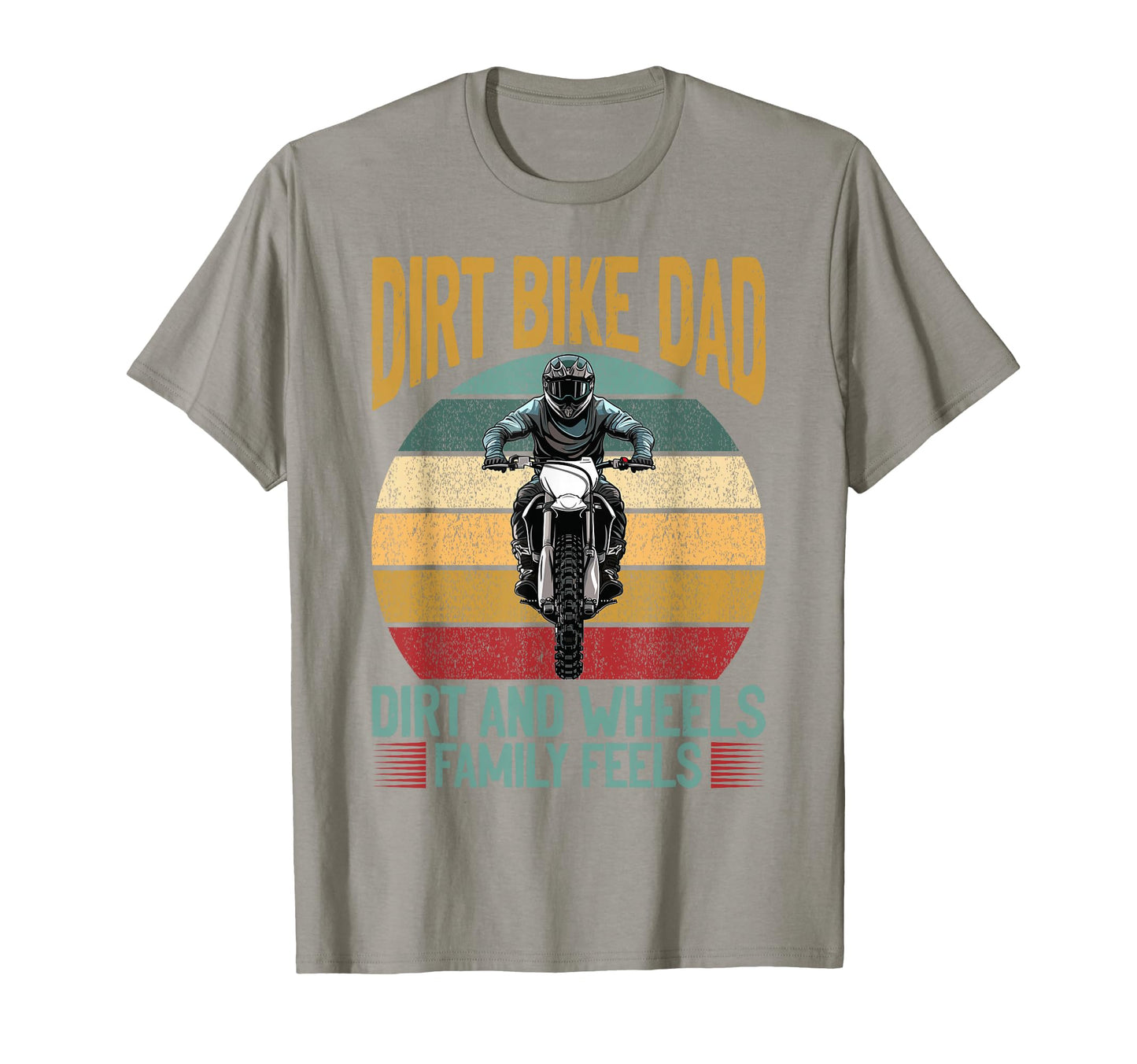Motocross Dirtbike Dirt Bike Dad T-Shirt - Casual Everyday Wear for Adults - T-Shirt, Sweatshirt, Hoodie