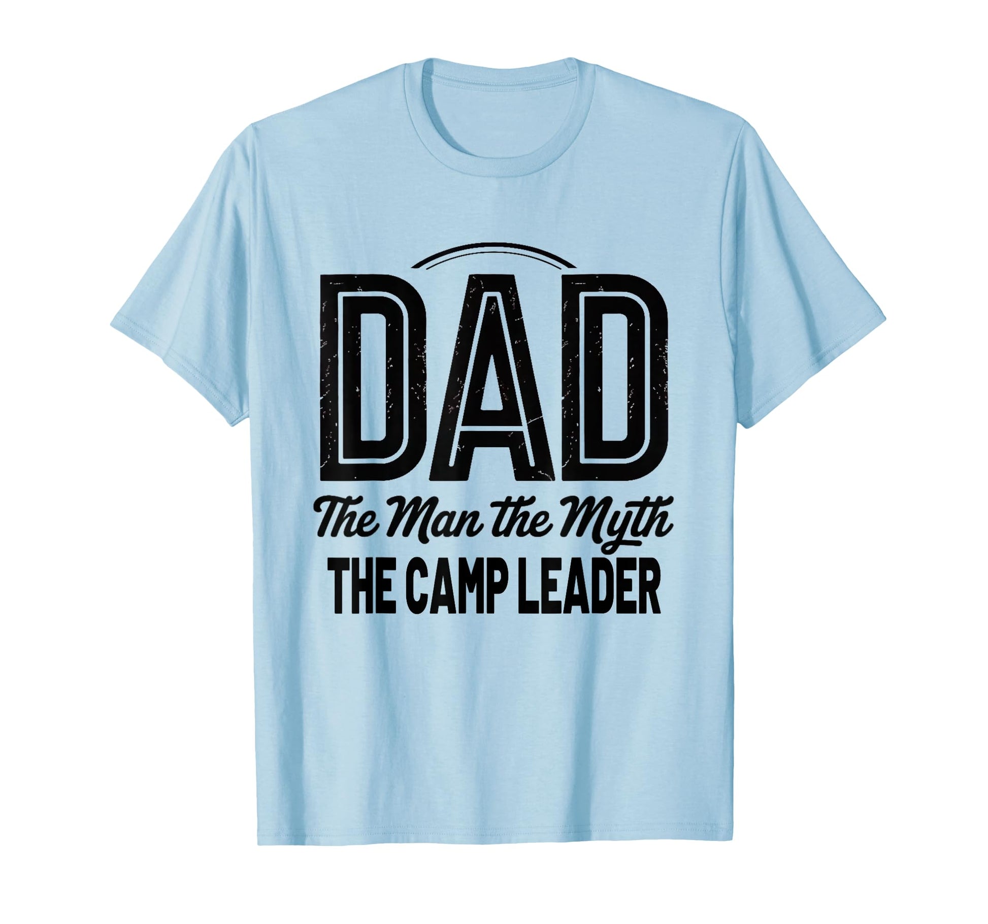Mens Dad Camp Leader Fathers Day T-Shirt - Minimalist Print Men Women - T-Shirt, Sweatshirt, Hoodie