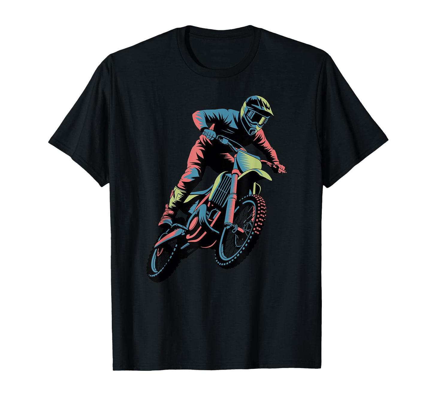 Funny Dirt Bike Off Road Motorcycle T-Shirt - Fun Novelty Design Men Women - T-Shirt, Sweatshirt, Hoodie