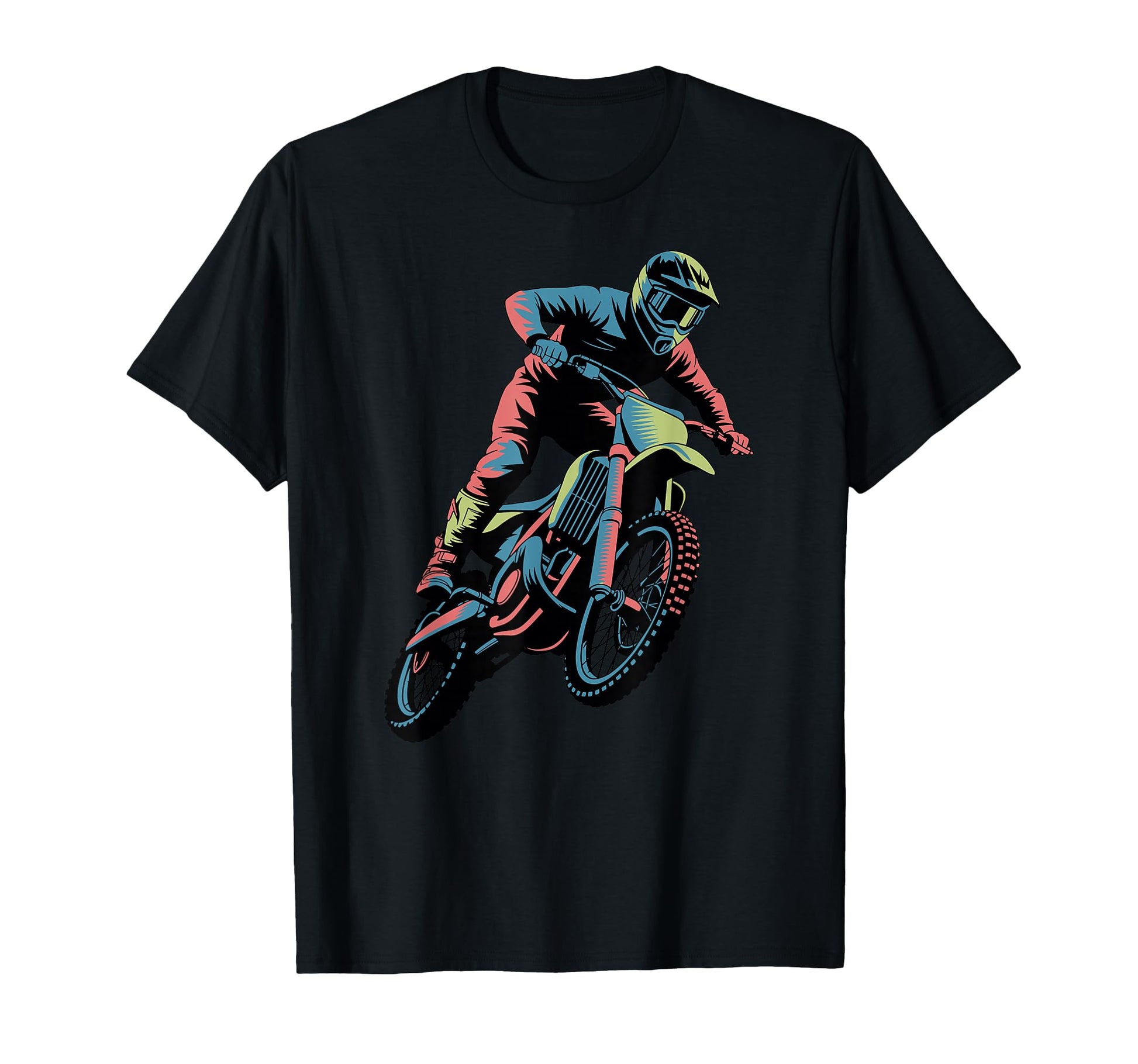 Funny Dirt Bike Off Road Motorcycle T-Shirt - Fun Novelty Design Men Women - T-Shirt, Sweatshirt, Hoodie