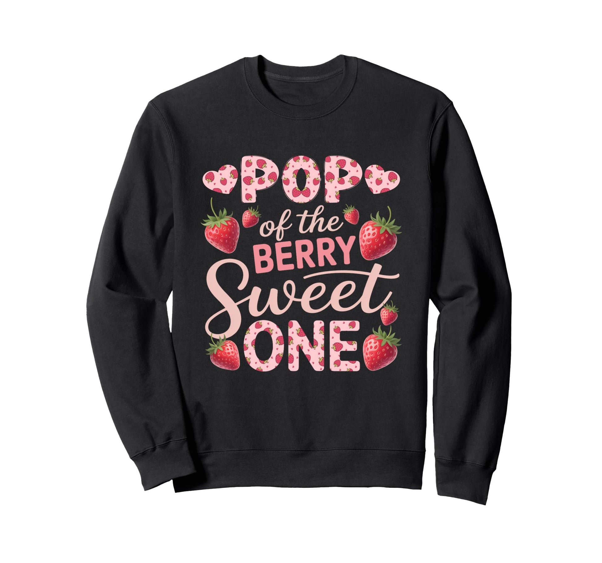Berry Sweet One Family Party Decorations Hoodie - Minimalist Print Unisex - T-Shirt, Sweatshirt, Hoodie