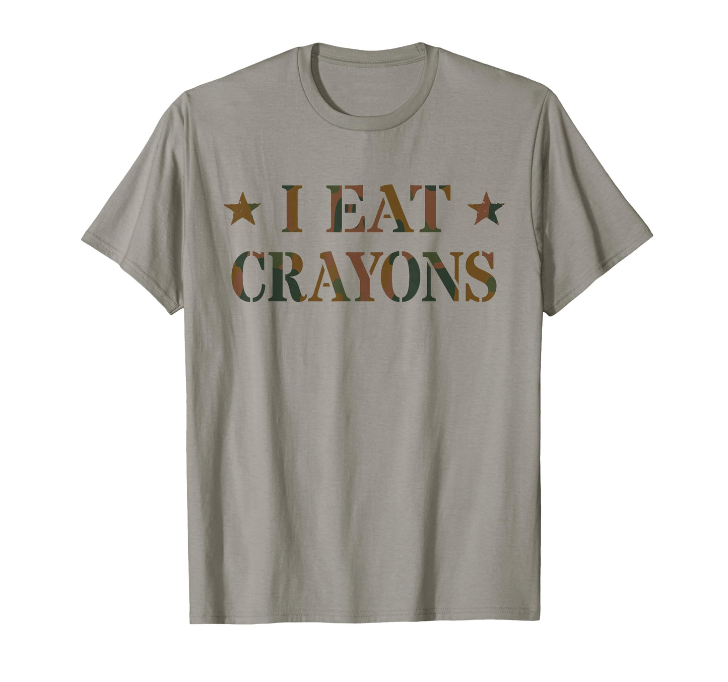 Sarcastic I Eat Crayons Mre Eater Dad T-Shirt - Minimalist Print Men Women - T-Shirt, Sweatshirt, Hoodie