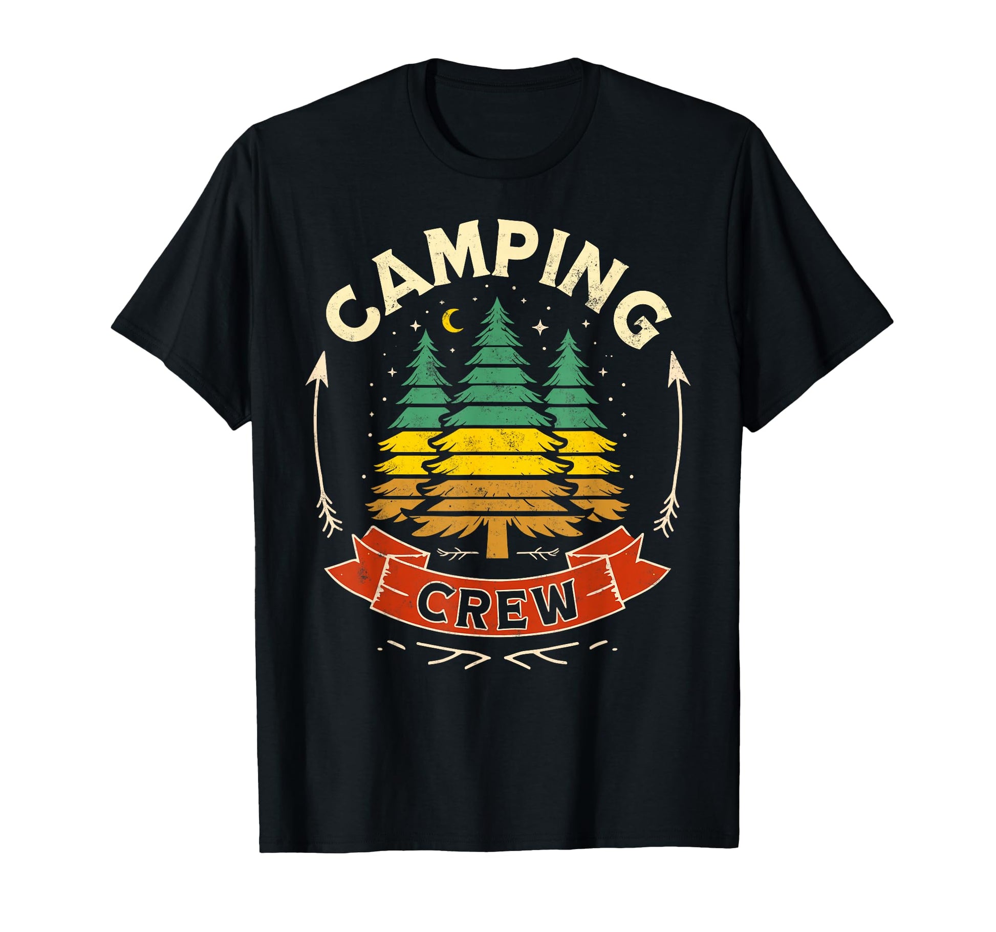 Camping Crew Group Matching Funny T-Shirt - Aesthetic Graphic Men Women - T-Shirt, Sweatshirt, Hoodie