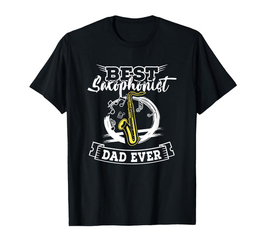 Best Saxophonist Saxophone Player T-Shirt - Fun Novelty Design Men Women - T-Shirt, Sweatshirt, Hoodie