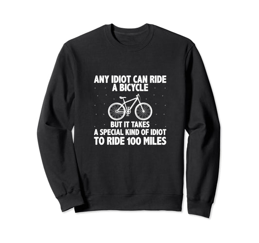 Bike Lover Biker Mountain Bike Sweatshirt - Trendy Graphic for Adults - T-Shirt, Sweatshirt, Hoodie