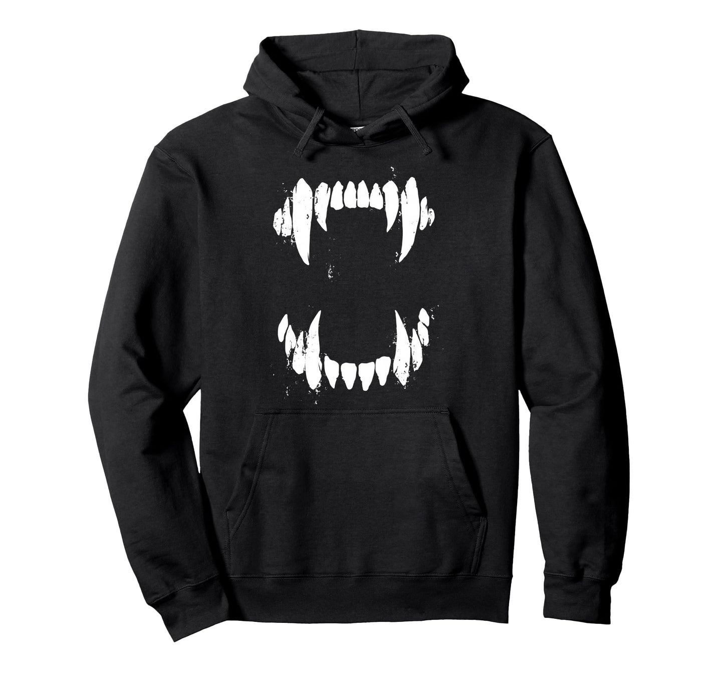 Halloween Horror Wolf Dog Vampire Hoodie - Casual Everyday Wear Unisex - T-Shirt, Sweatshirt, Hoodie