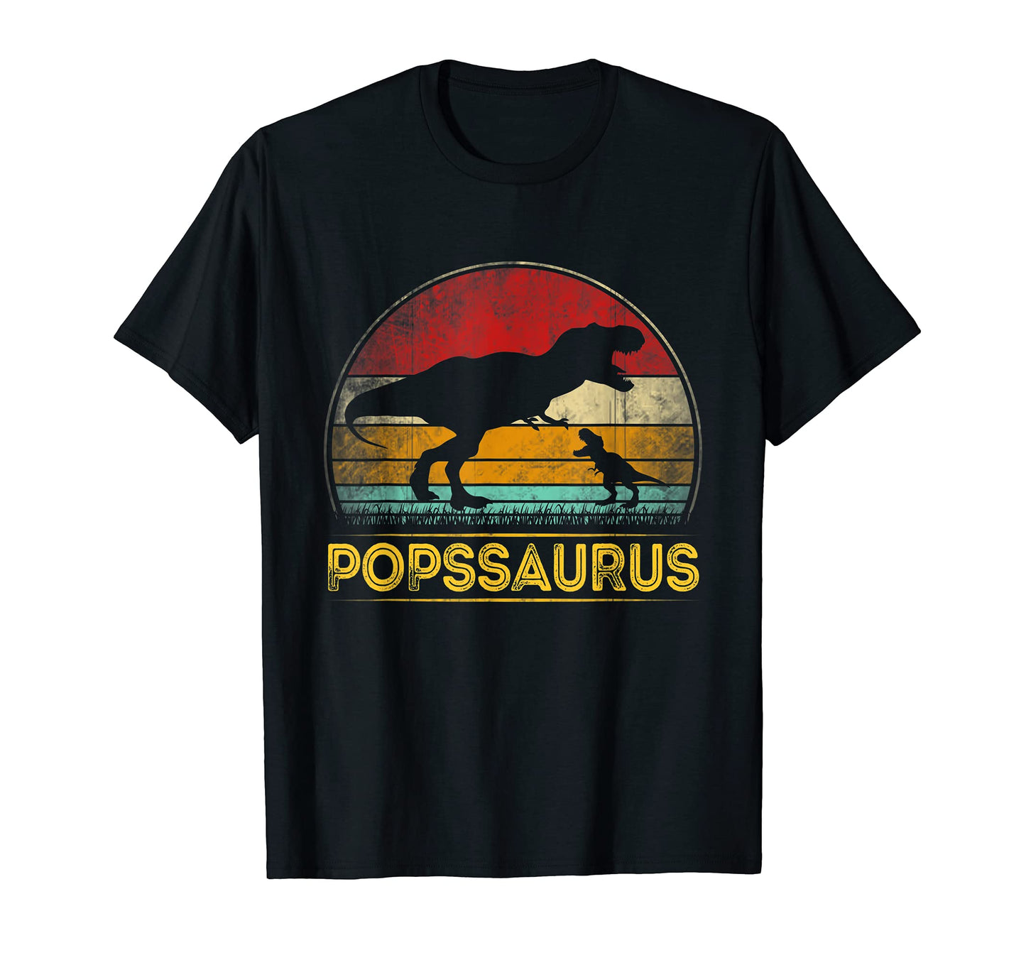 Popssaurus T Rex Dinosaur Funny T-Shirt - Casual Everyday Wear Men Women - T-Shirt, Sweatshirt, Hoodie