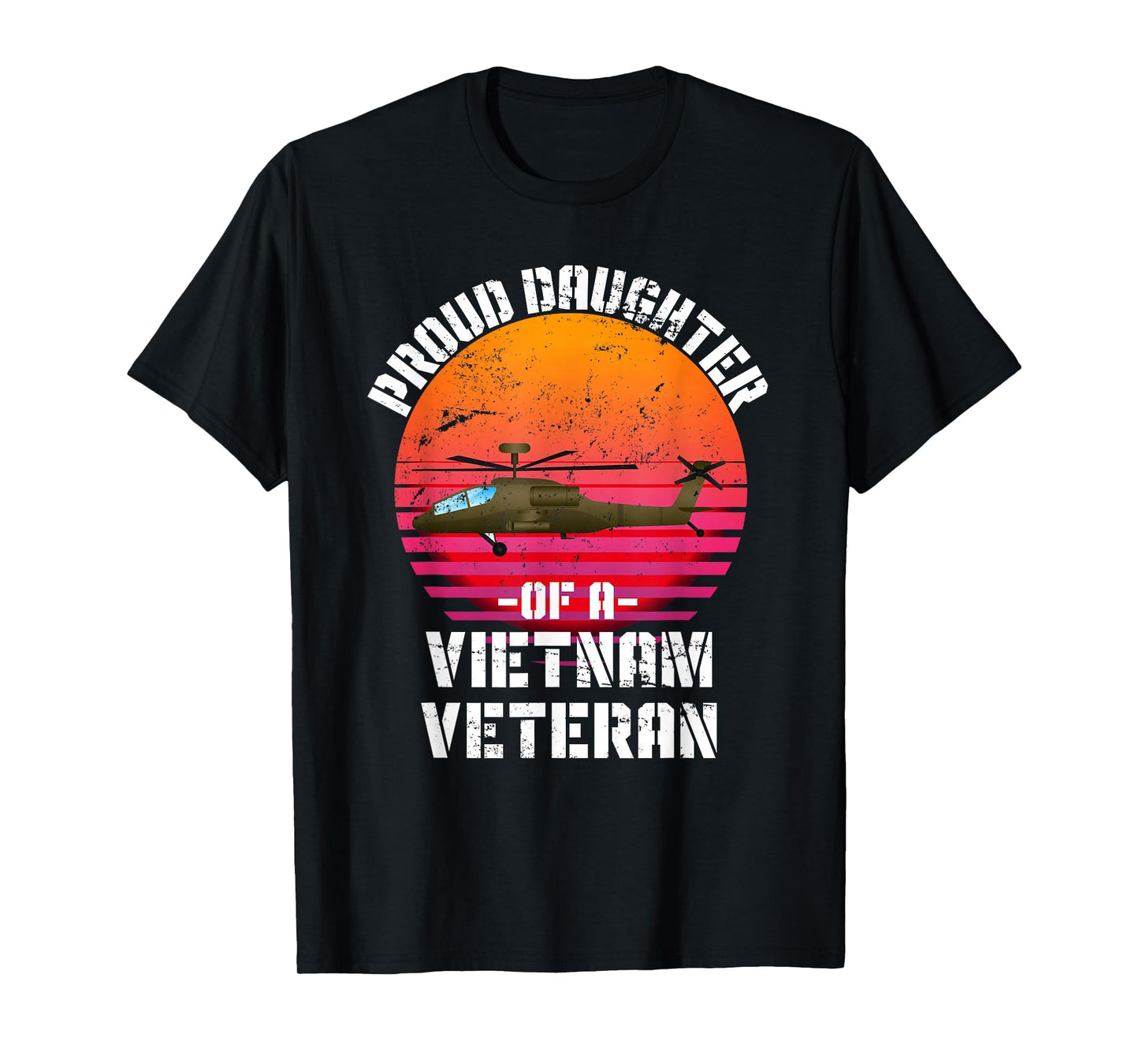 Proud Daughter Vietnam Veteran T-Shirt - Minimalist Print Men Women - T-Shirt, Sweatshirt, Hoodie
