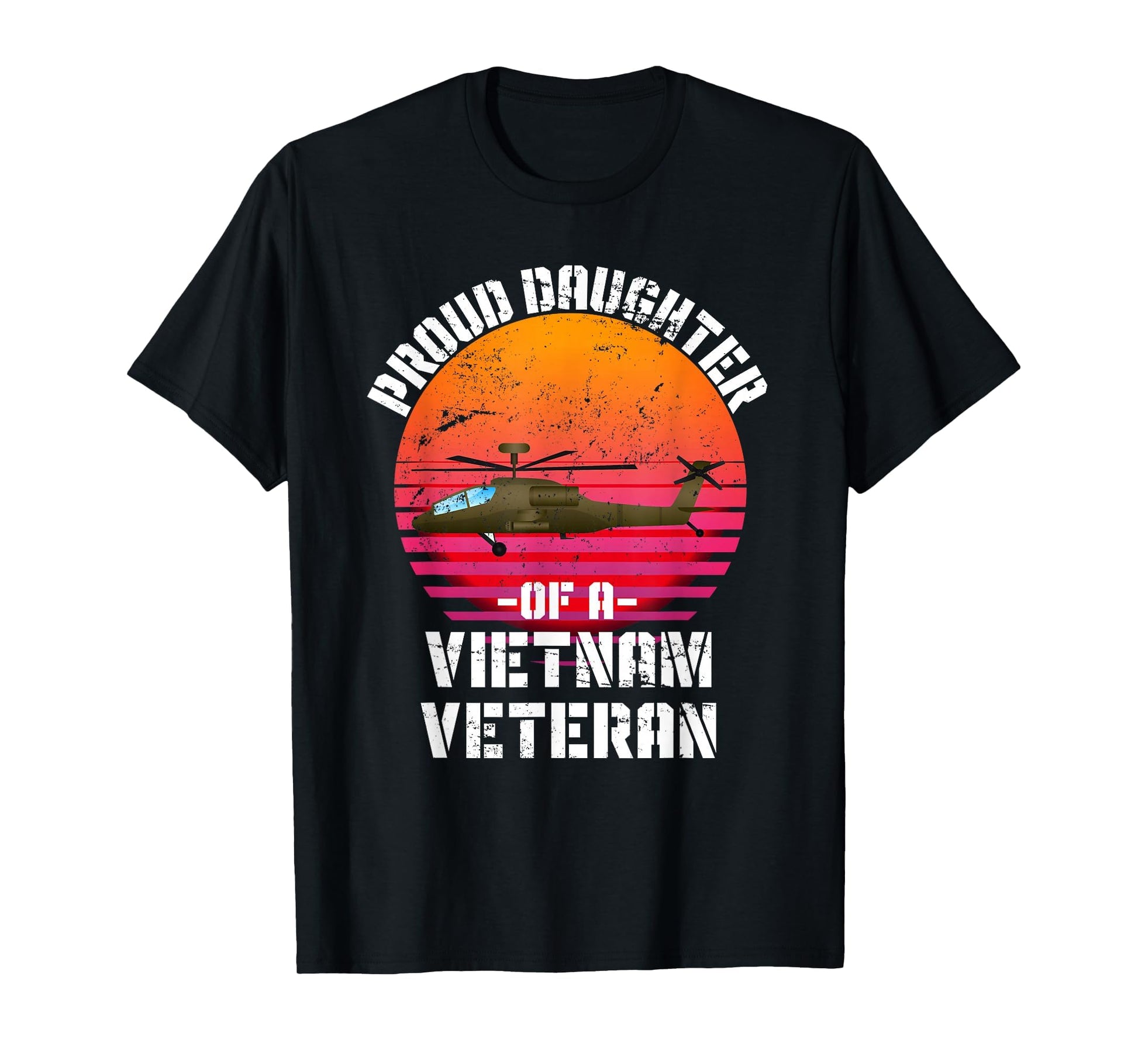 Proud Daughter Vietnam Veteran T-Shirt - Minimalist Print Men Women - T-Shirt, Sweatshirt, Hoodie