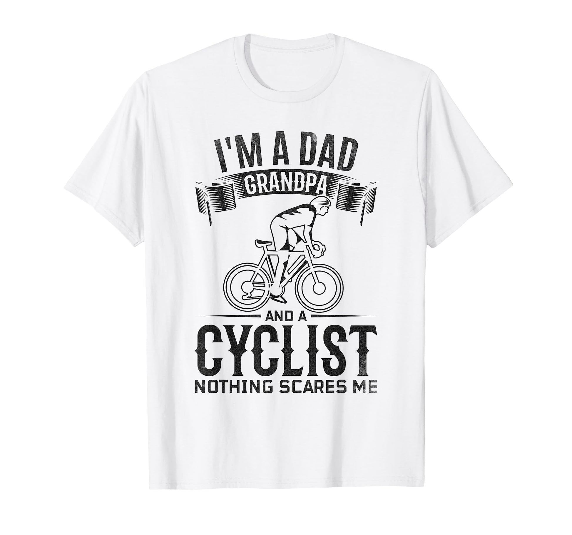 Im Dad Grandpa And Cyclist Nothing T-Shirt - Minimalist Print Men Women - T-Shirt, Sweatshirt, Hoodie