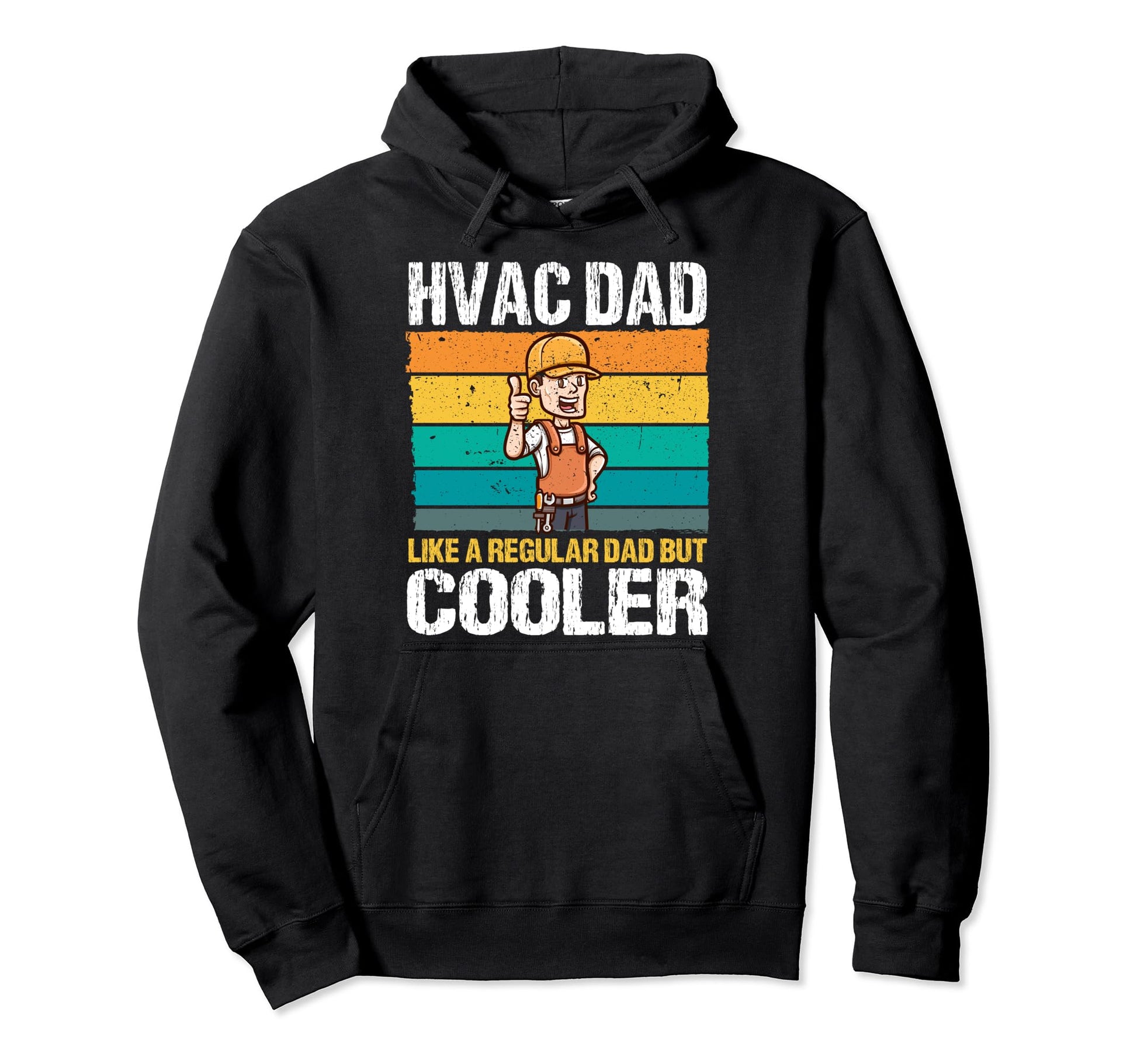 Hvac Dad But Cooler Hvac Technician Hoodie - Graphic Print for Adults - T-Shirt, Sweatshirt, Hoodie