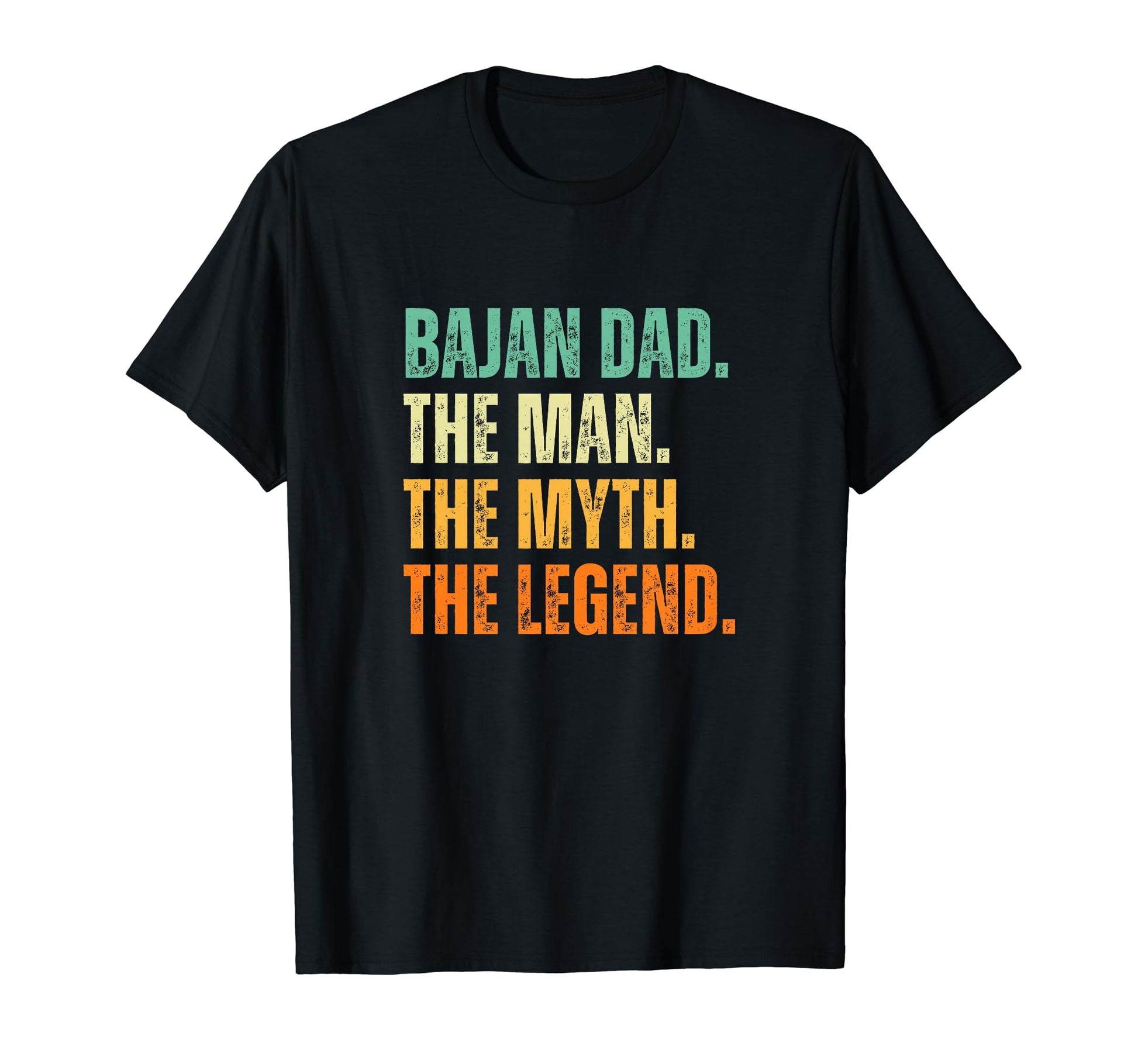 Bajan Dad Barbados Myth Legend T-Shirt - Graphic Print Unisex - T-Shirt, Sweatshirt, Hoodie