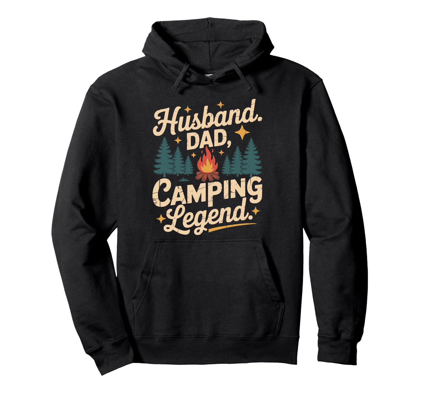 Outdoor Camp And Camper Father Husband Hoodie - Unique Graphic Men Women - T-Shirt, Sweatshirt, Hoodie
