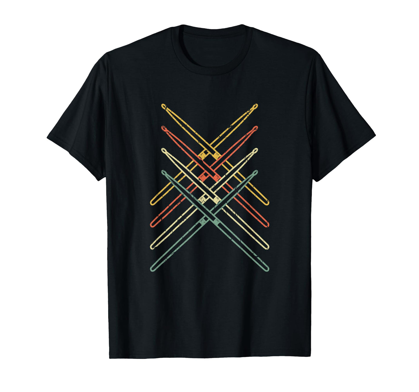 Drumsticks Drummer Gifts Drums T-Shirt - Trendy Graphic for Adults - T-Shirt, Sweatshirt, Hoodie