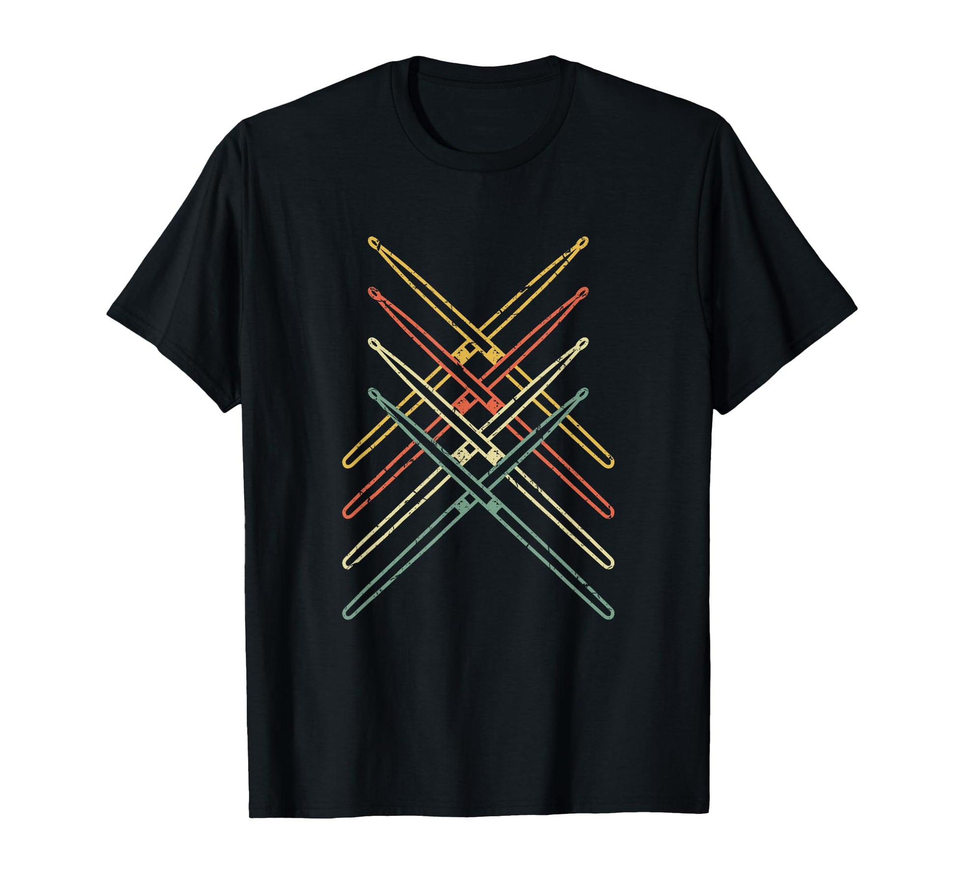 Drumsticks Drummer Gifts Drums T-Shirt - Trendy Graphic for Adults - T-Shirt, Sweatshirt, Hoodie