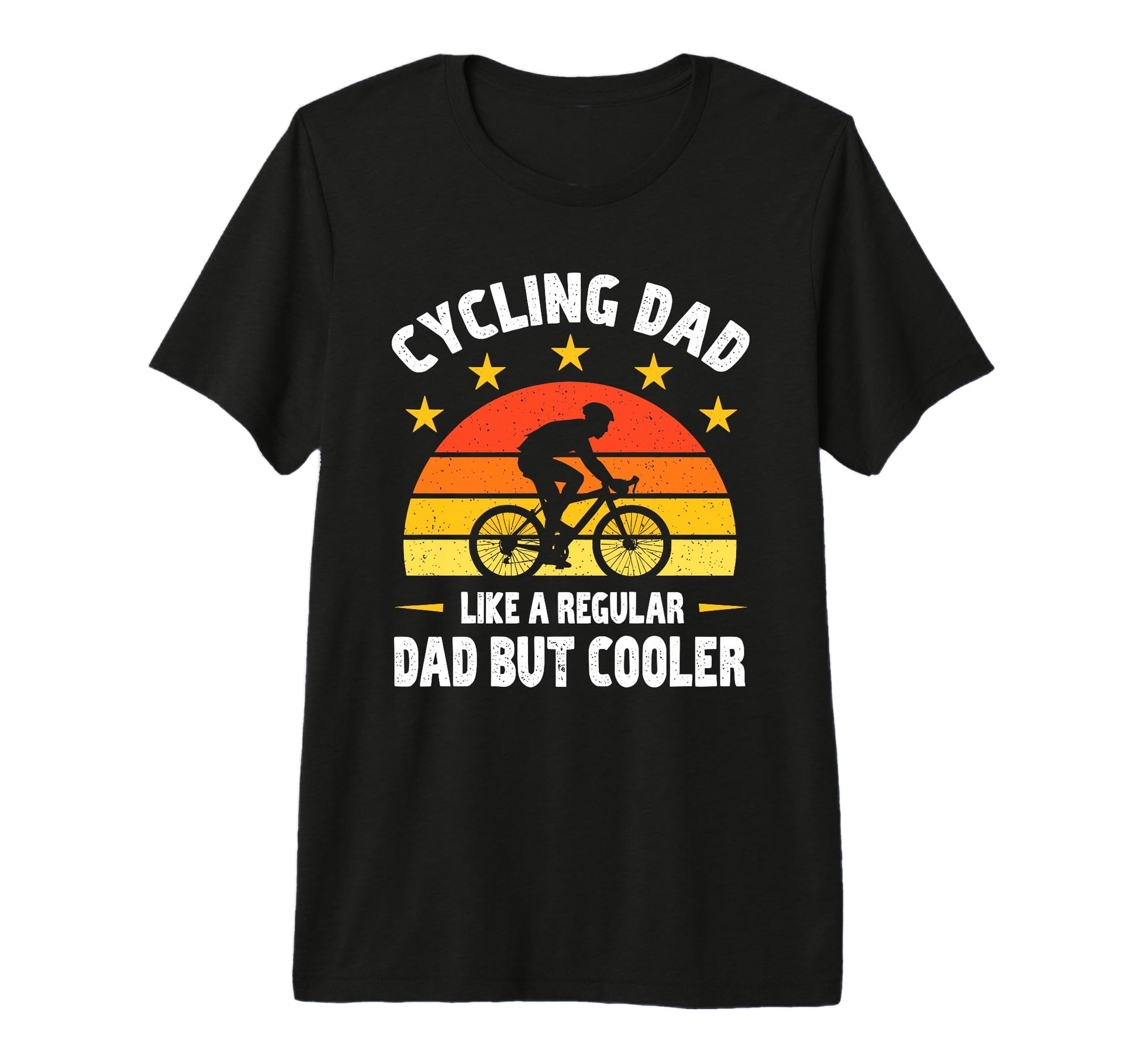 Mens Cycling Dad Like Regular Dad But T-Shirt - Novelty Apparel for Adults - T-Shirt, Sweatshirt, Hoodie
