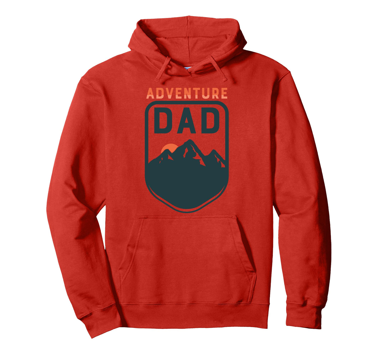 Adventure Dad Fathers Day Camping Hoodie - Aesthetic Graphic for Adults - T-Shirt, Sweatshirt, Hoodie